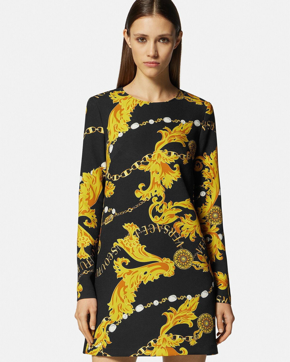 Versace Abito Donna 75hao9a1 Ns304 | Pelle e Cuoio