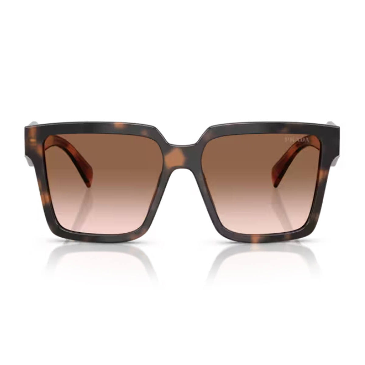 Prada Women's Havana Pr 24Zs 23A0a6 Malva Tartarugato Acetate Occhiali Da Sole