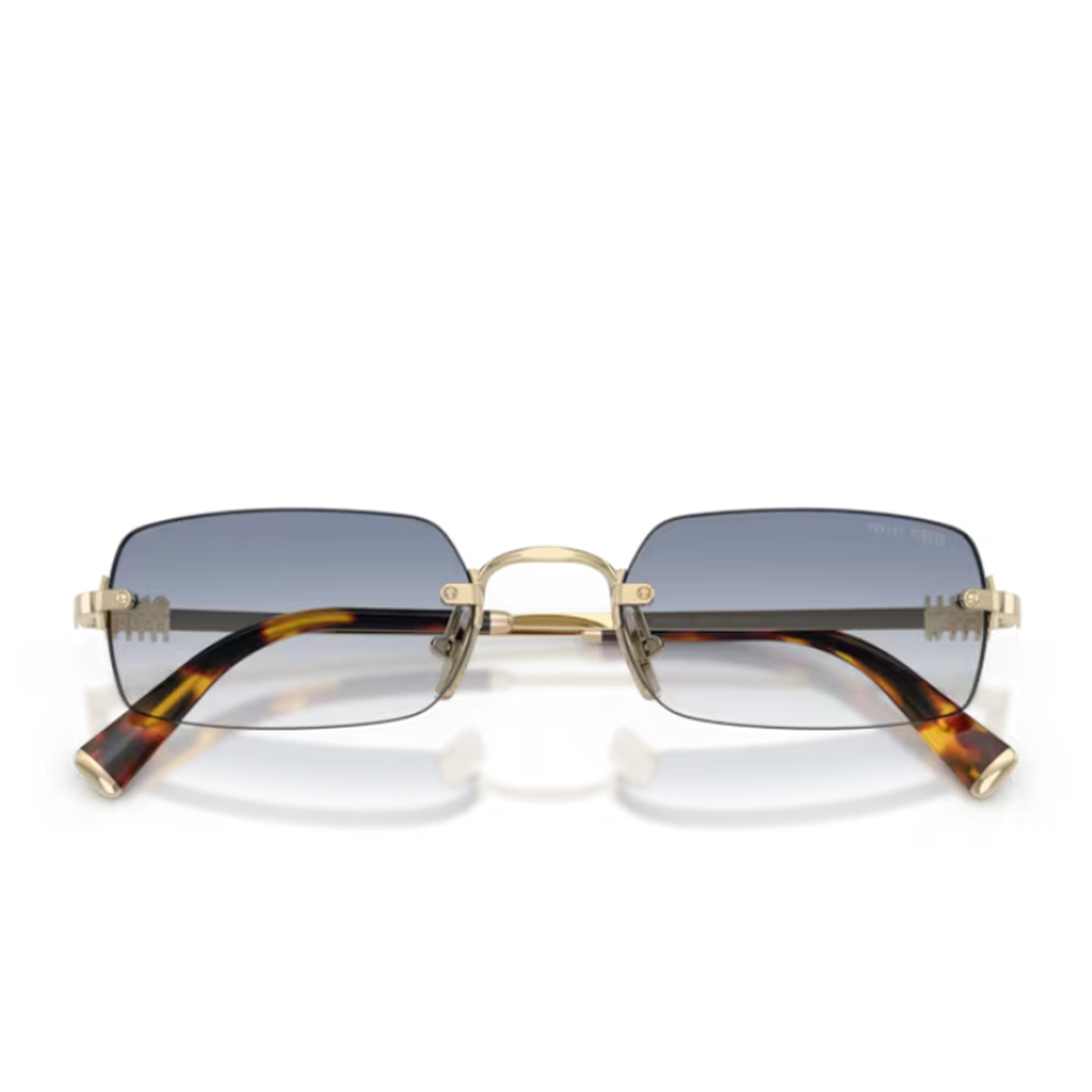 Miu Miu Women's Oro Miu 0Mu B50s Zvn80o Pallido Metal Occhiali Da Sole