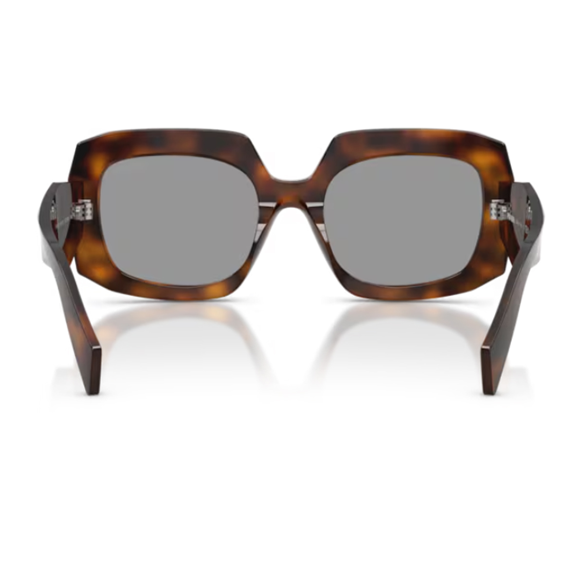 Prada Women's Havana Pr B23s 20D50q Juniper Tartarugato Acetate Occhiali Da Sole