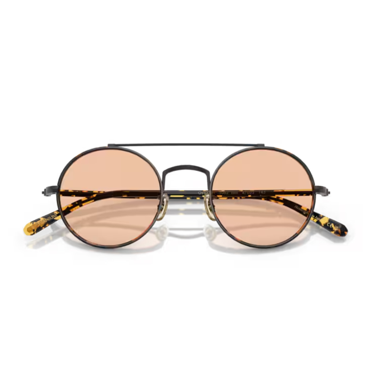 Oliver Peoples Unisex Black Matte Ov1355t Etlin 5062 Nero Opaco Titanium Occhiali Da Sole
