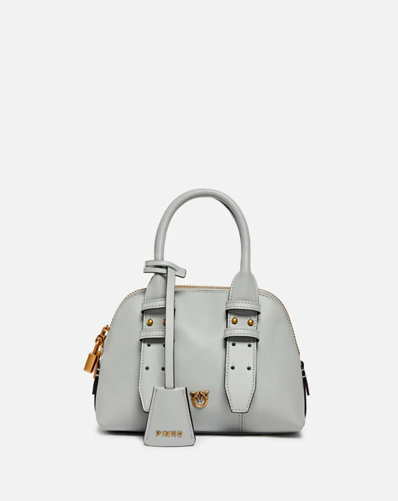 Pinko Borsa Bowling A Mano Mini Escape Bag In Pelle