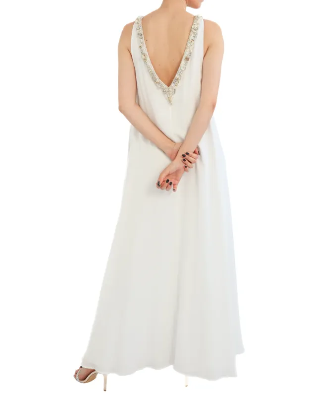 MIRIAM STELLA Miriam Stella SOLID COLOR LONG DRESS — 5/6