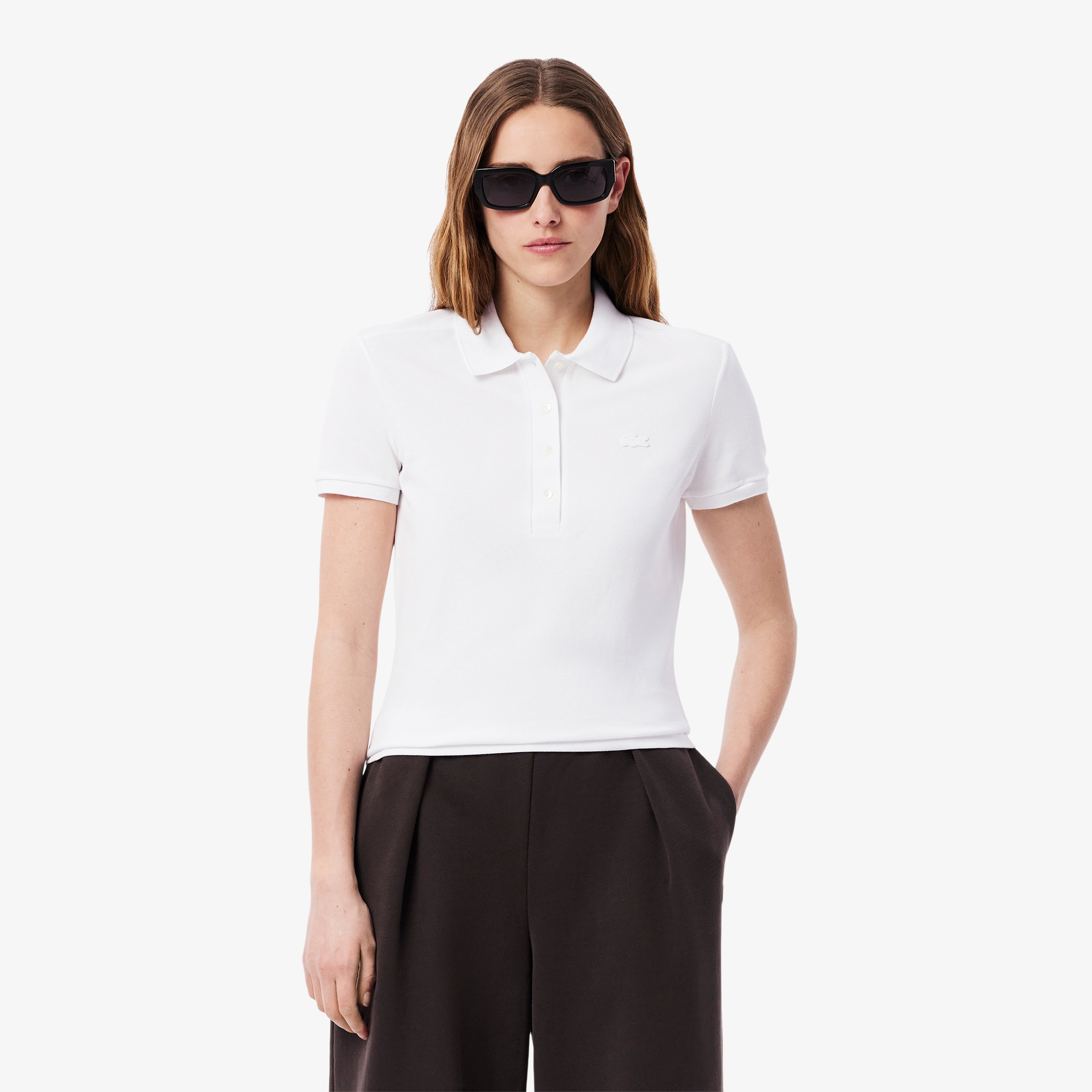 Lacoste Lacoste Polo ricamo tono su tono — 3/3
