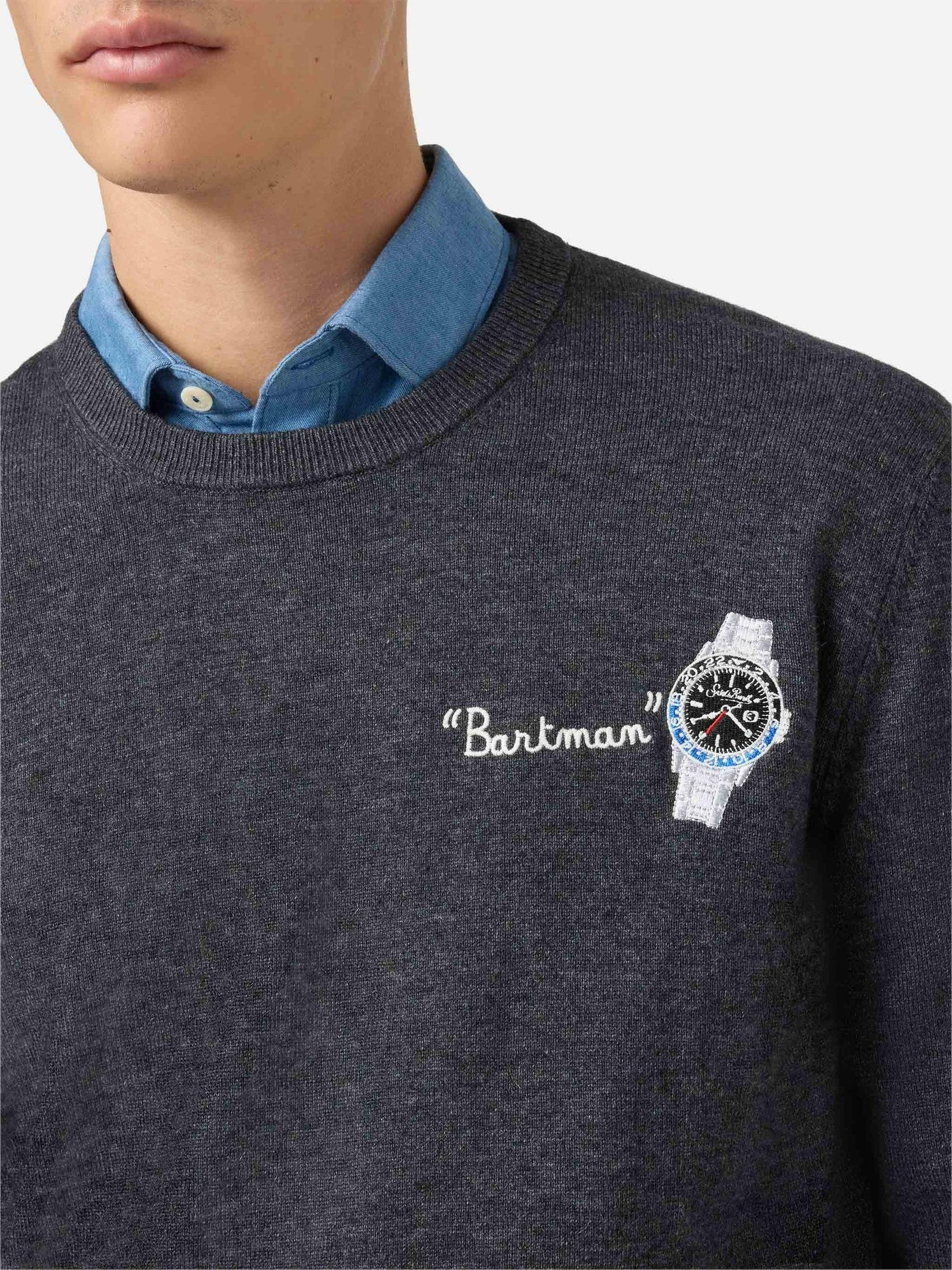 Saint Barth CREW NECK LIGHT SWEATER