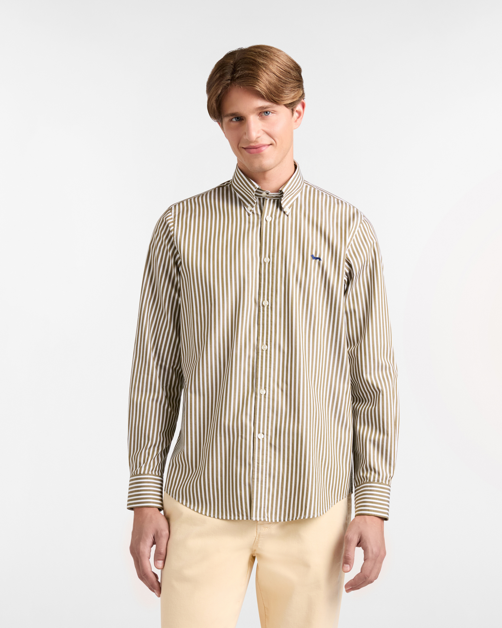 HARMONT& BLAINE Harmont& Blaine Camicia A Righe Con Bassotto — 6/6