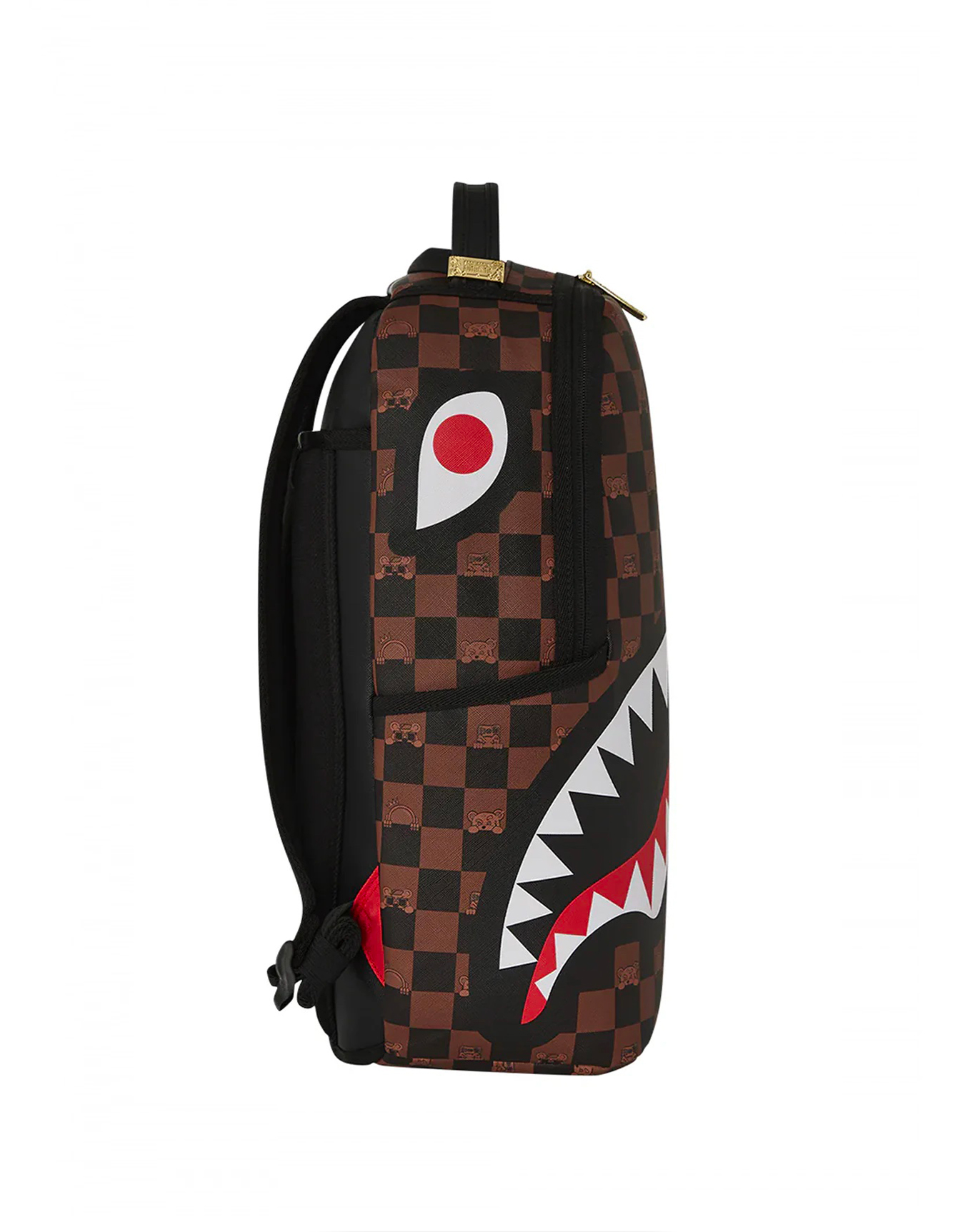SPRAYGROUND Sprayground PEEKING CHARACTER CHECK BACKPACK — 3/4
