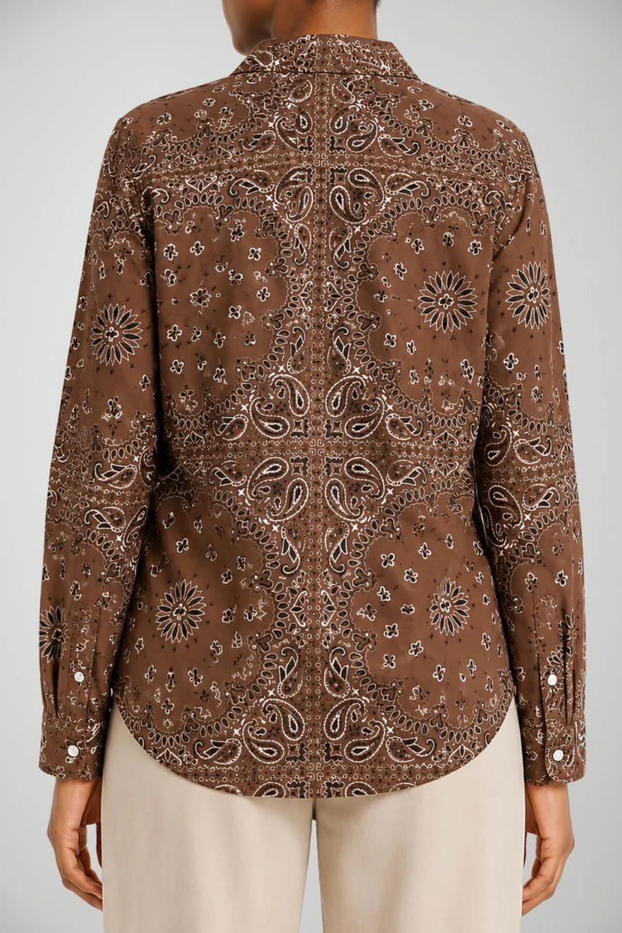 SAINT BARTH Saint Barth Camicia Brigitte in cotone a righe — 2/15