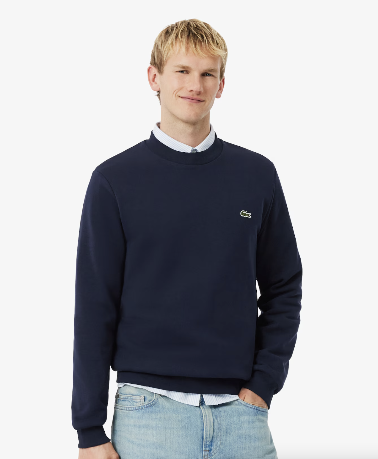 Lacoste Lacoste Felpa in tessuto felpato classic fit — 5/14
