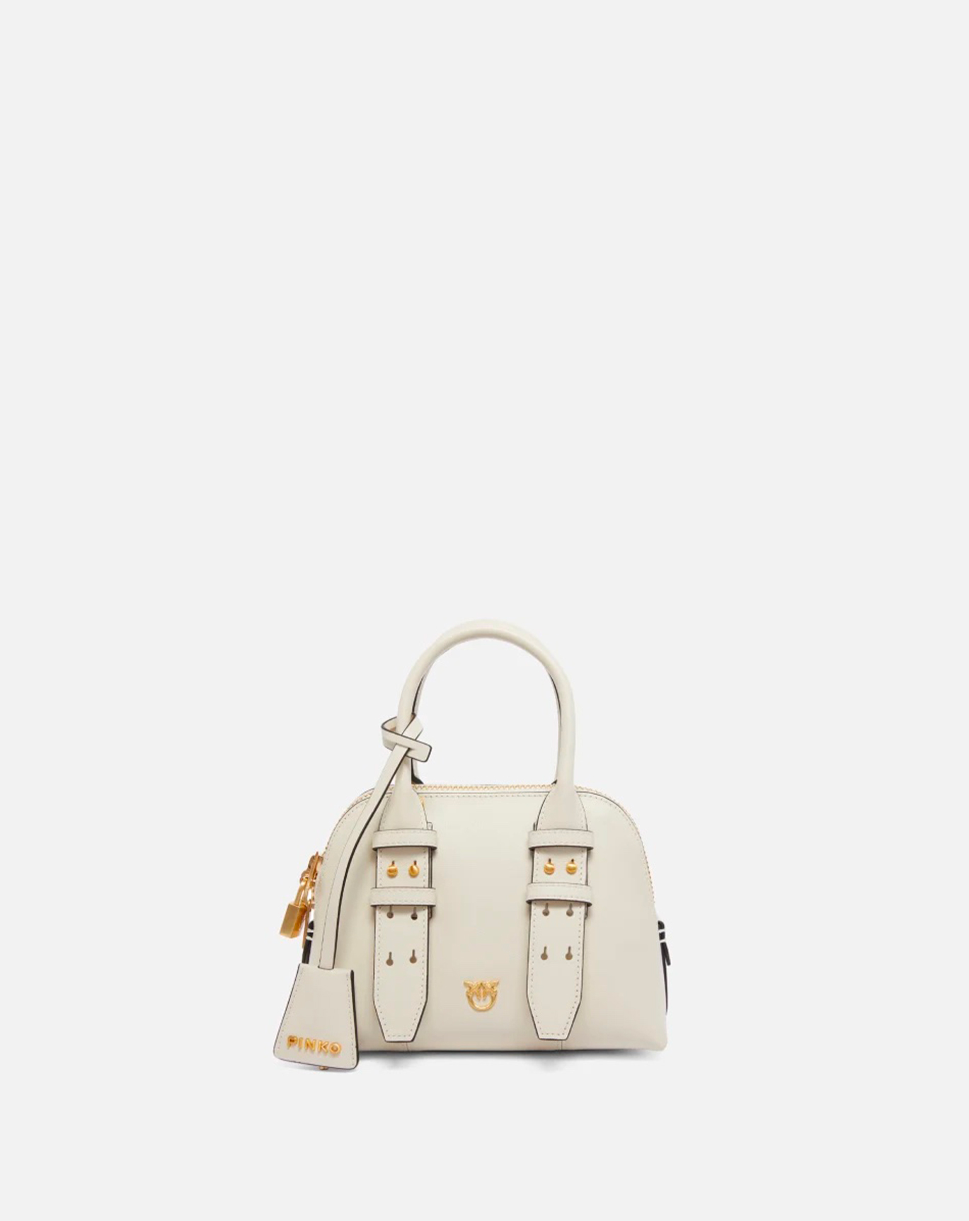 Pinko Pinko Borsa Bowling A Mano Mini Escape Bag In Pelle — 3/8