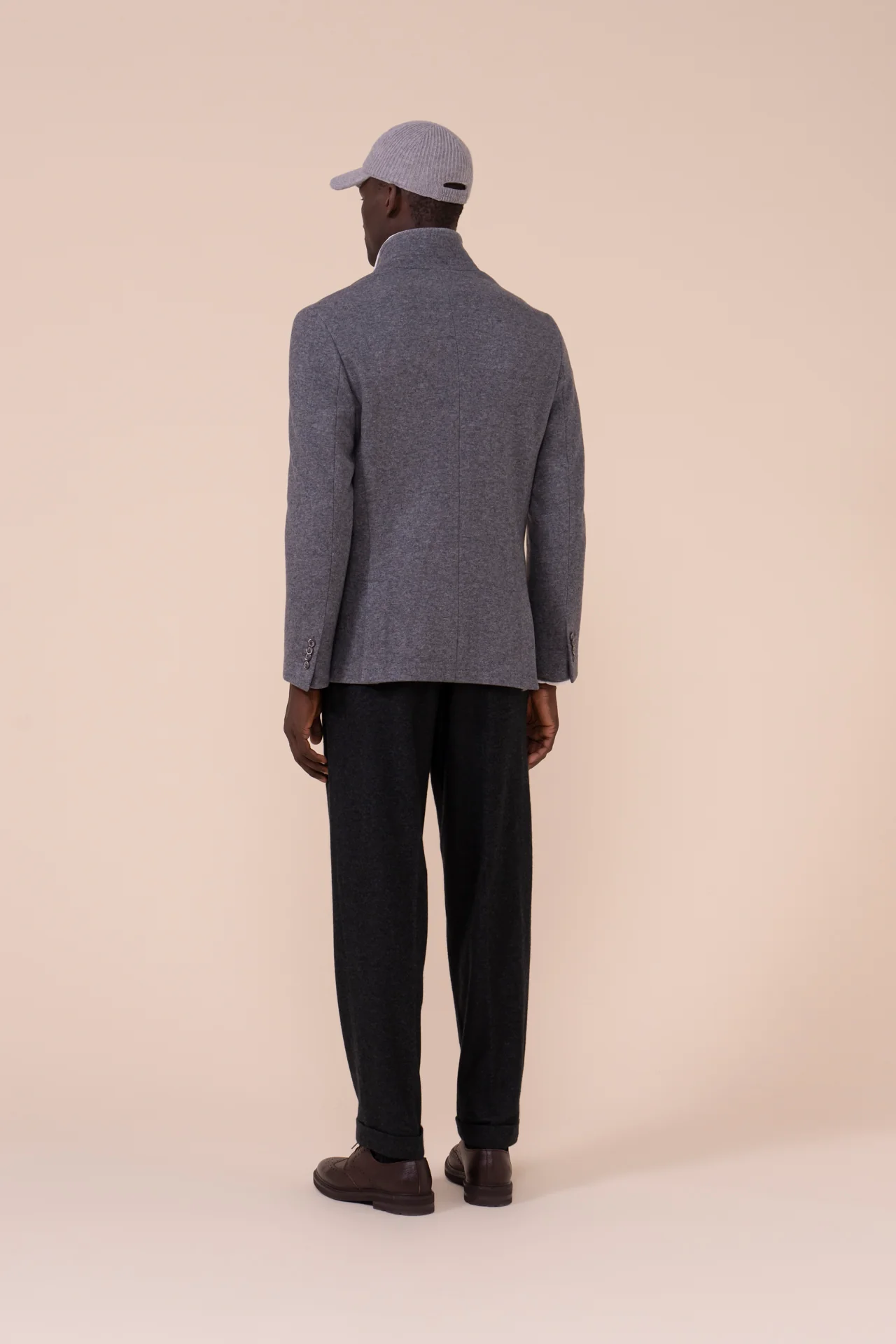 Fedeli Fedeli Damon blazer in cashmere flanel double — 2/4