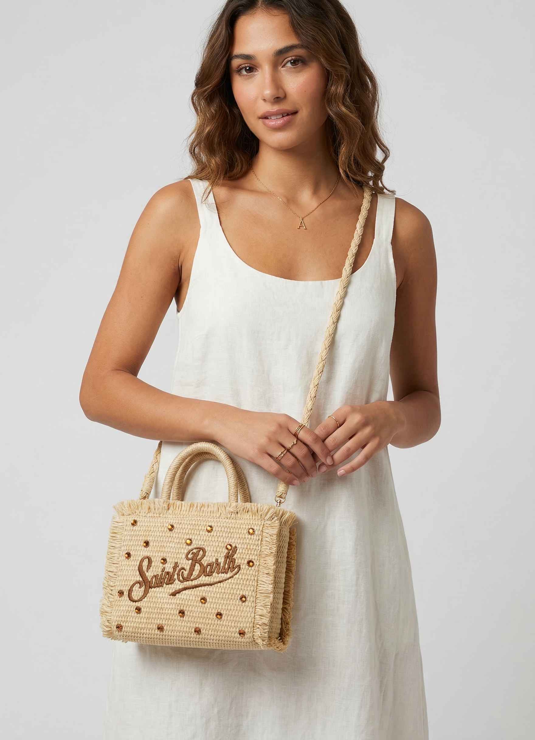 SAINT BARTH Saint Barth VANITY MINI STRAW N — 6/9