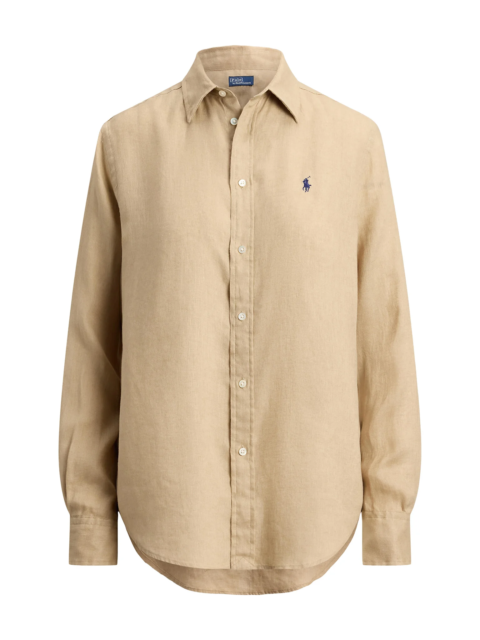 RALPH LAUREN Ralph Lauren Camicia donna in lino con logo — 2/4