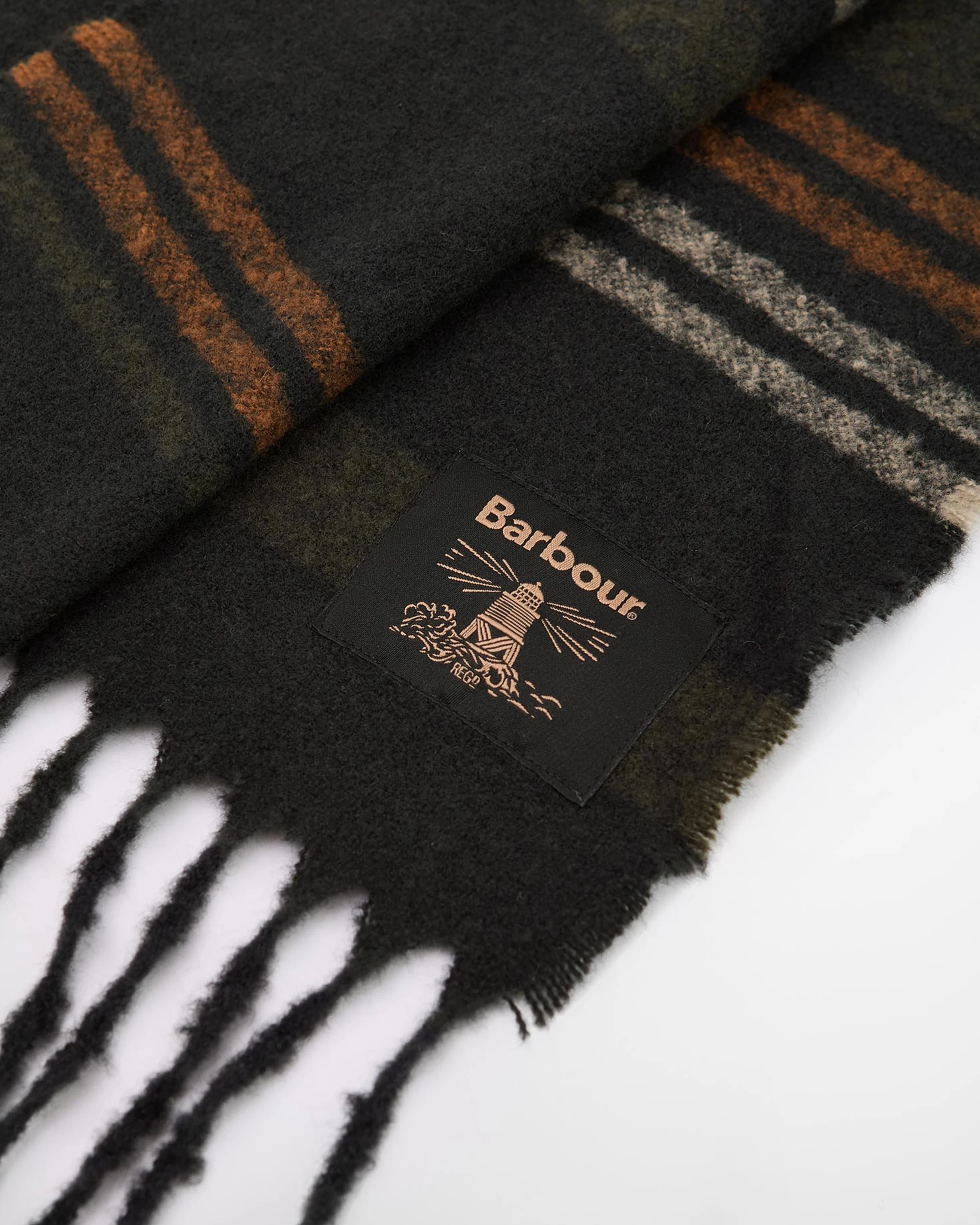Barbour Barbour ALSTON STRIPE SCARF — 3/5