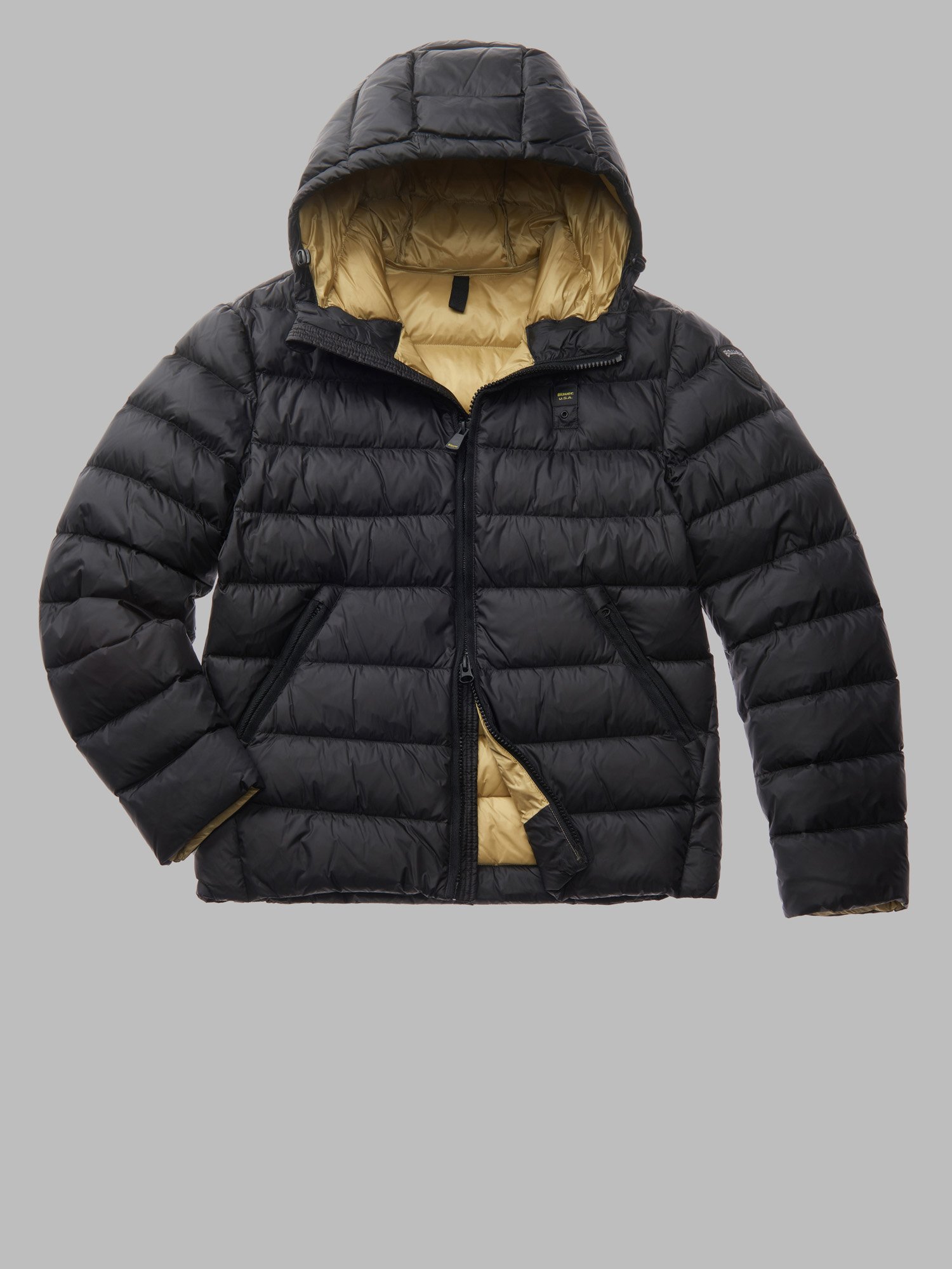 BLAUER Blauer PIUMINO CON CAPPUCCIO ACTON — 3/4