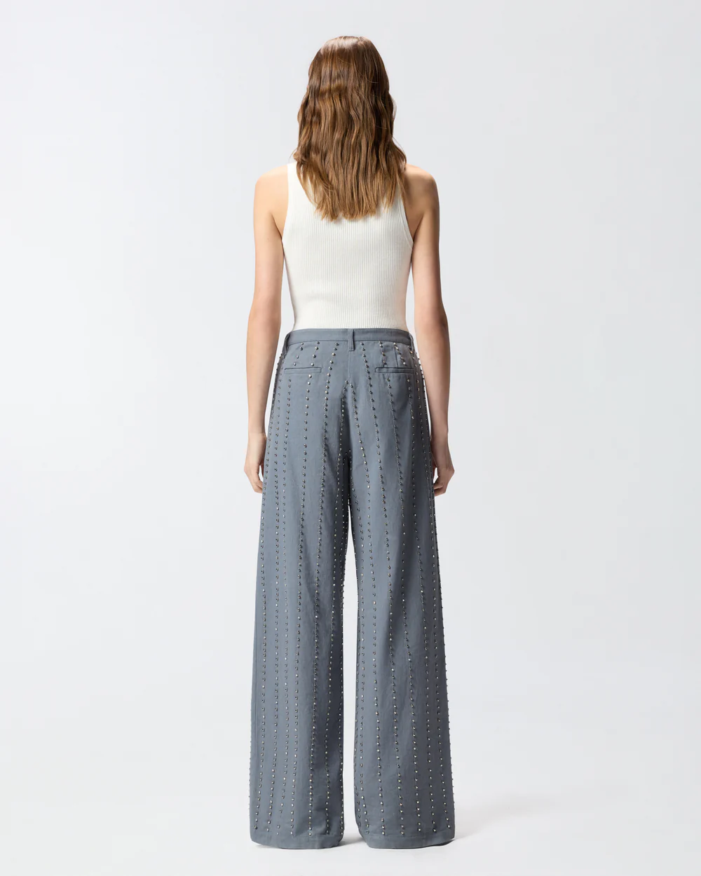 Pinko Pinko Pantaloni con righe gioiello — 2/4