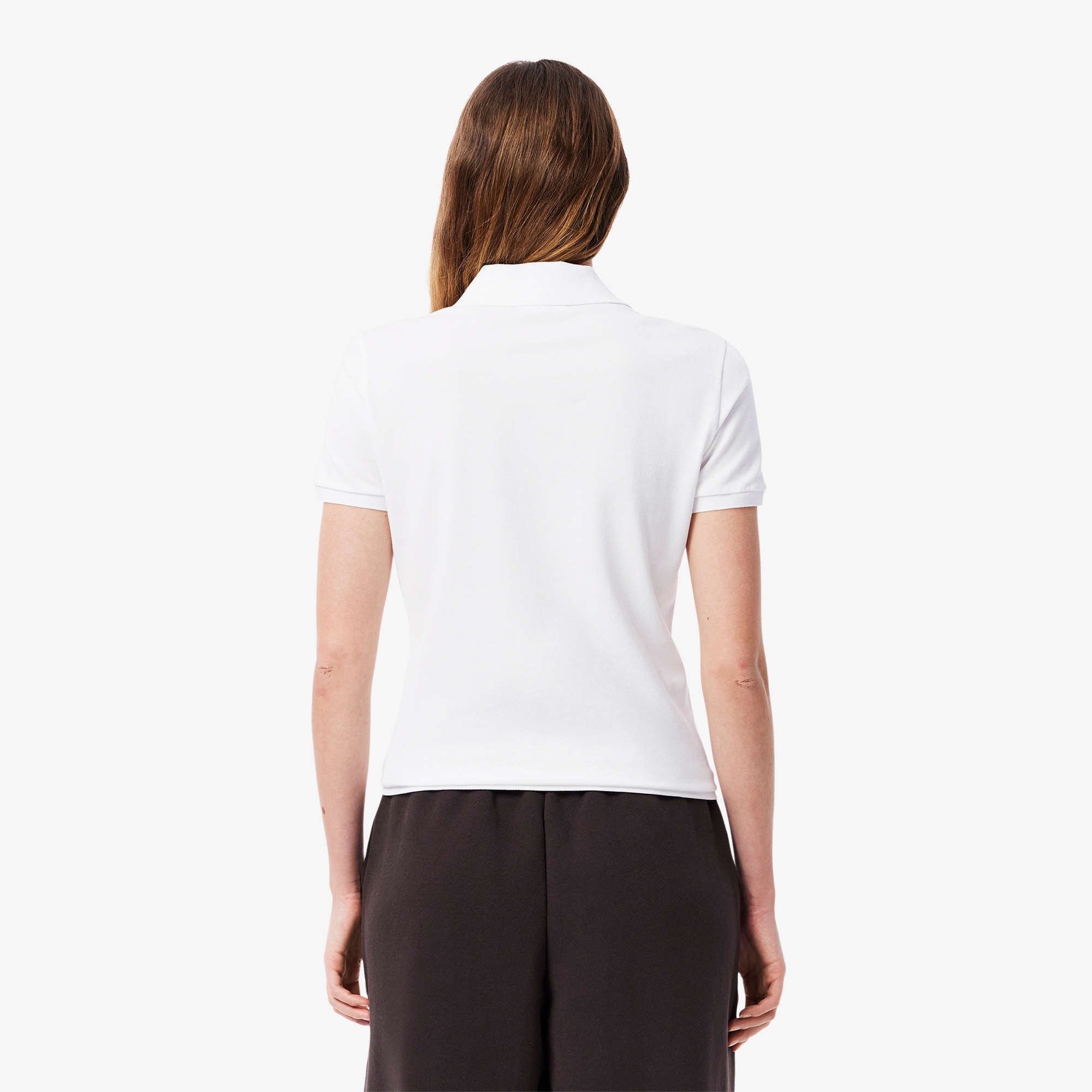 Lacoste Polo ricamo tono su tono