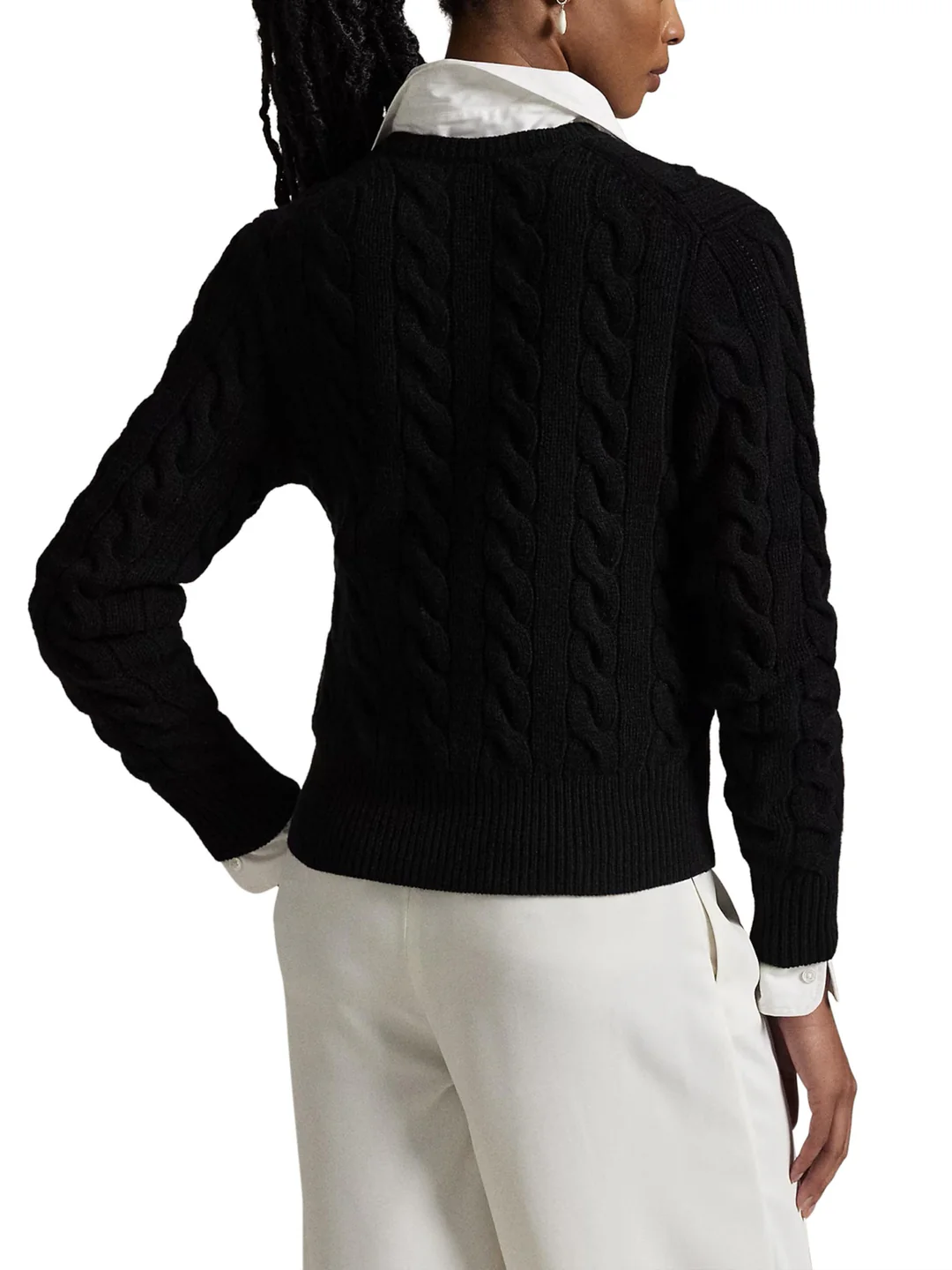 Polo Ralph Lauren Polo Ralph Lauren Cardigan a trecce in lana e cashmere — 2/4