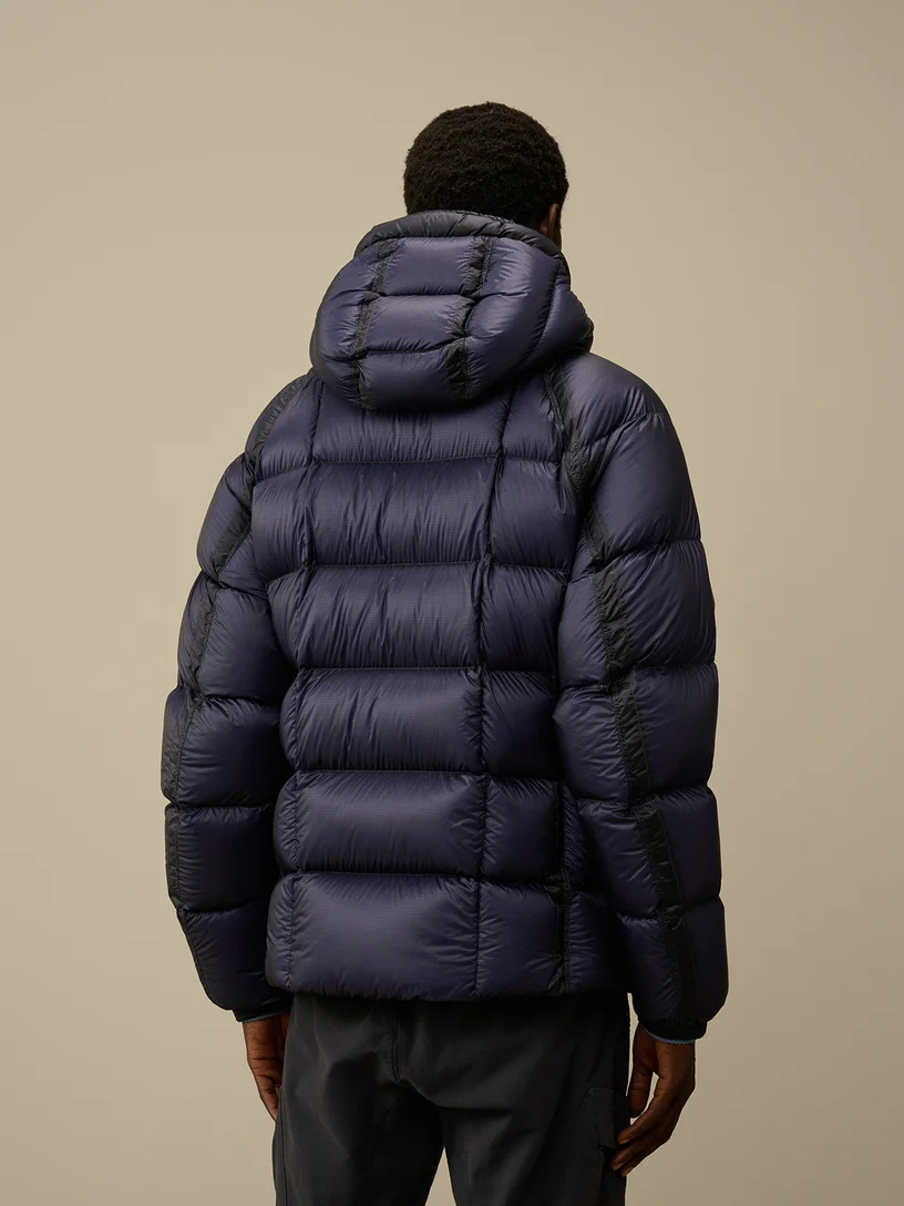 C.P. COMPANY C.p. Company shell hooded medium down Jacket — 3/4