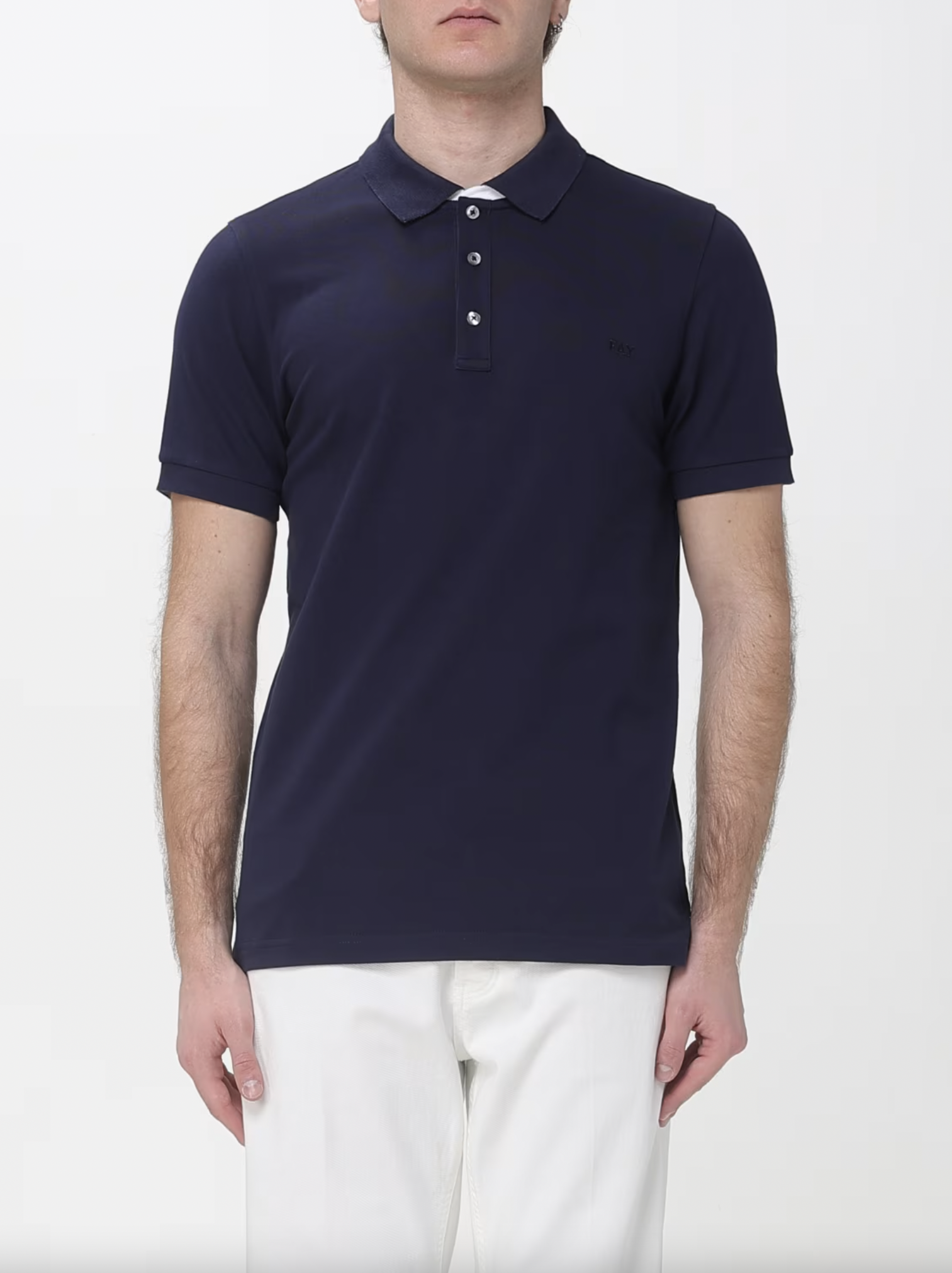 Fay Fay Polo Fay in cotone stretch — 5/6