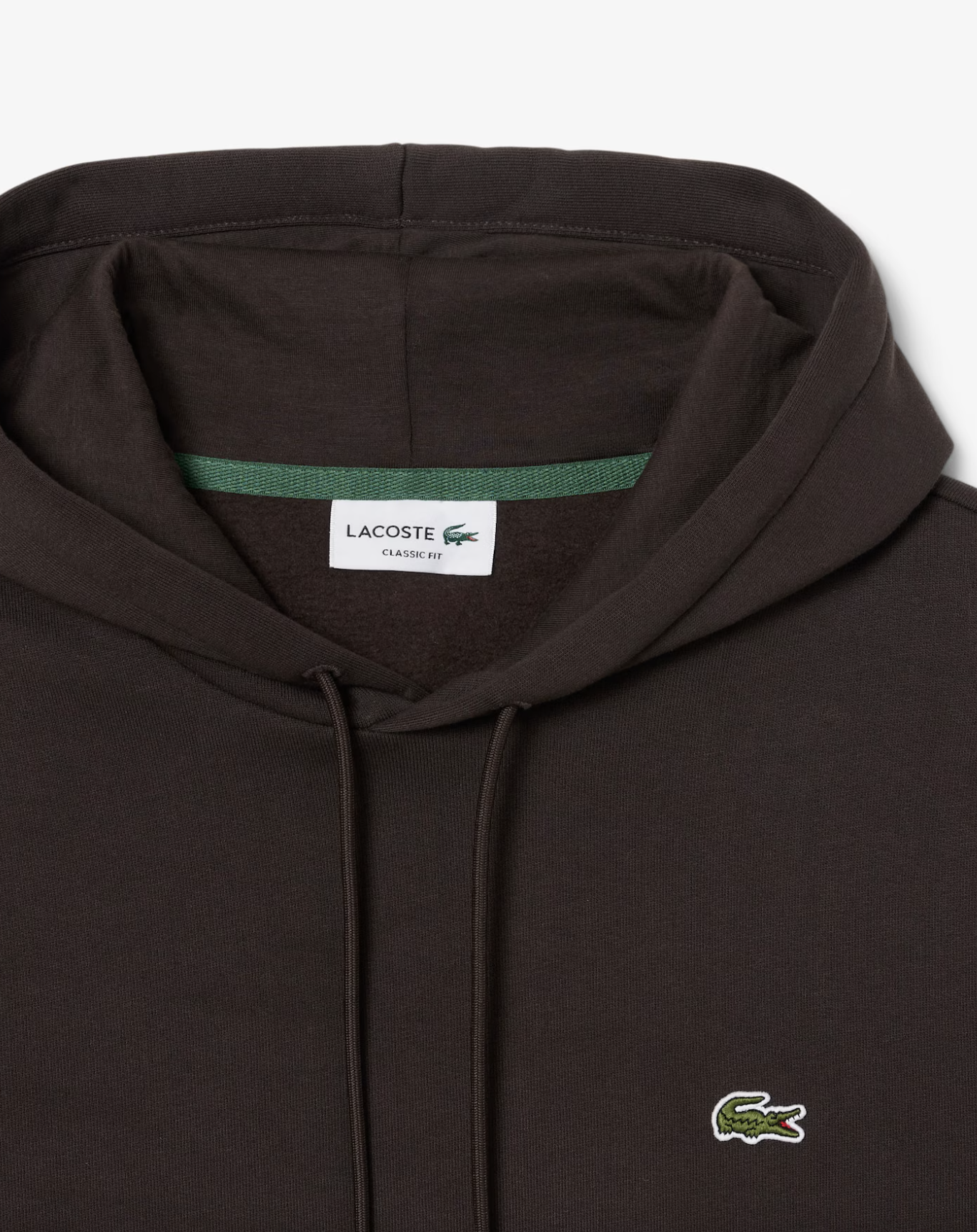 Lacoste Lacoste FELPA CON CAPPUCCIO IN PILE — 1/4