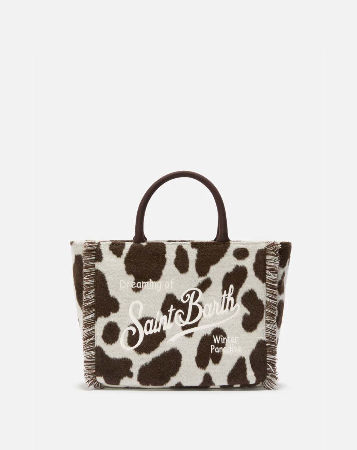 Saint Barth Borsa a mano Colette Felt in misto lana muccata