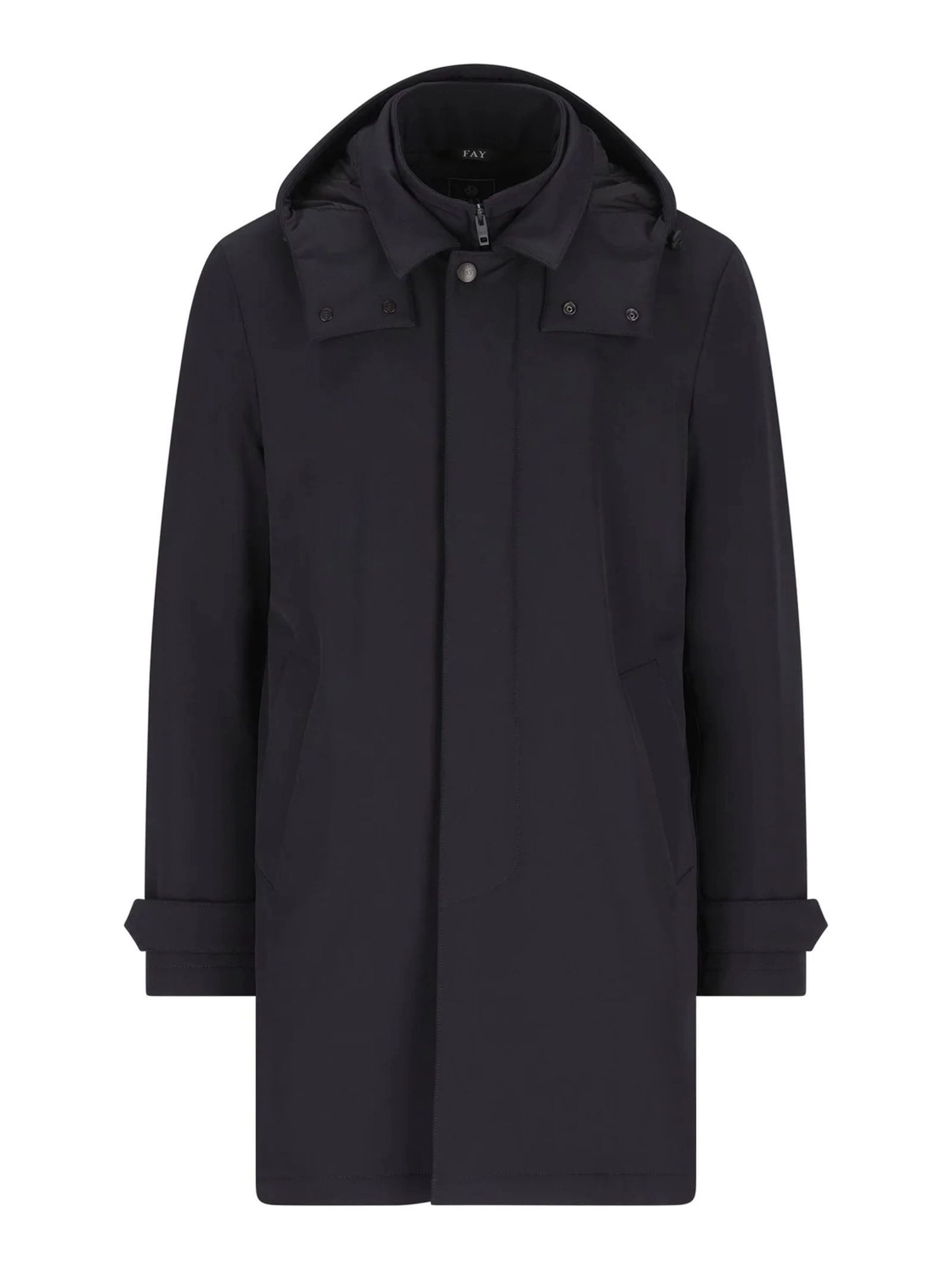Fay Fay Morning Coat Travel in Jersey Stretch — 7/7