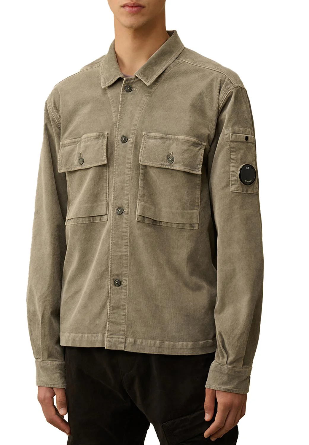 C.P. COMPANY C.p. Company Corduroy Overshirt — 3/4
