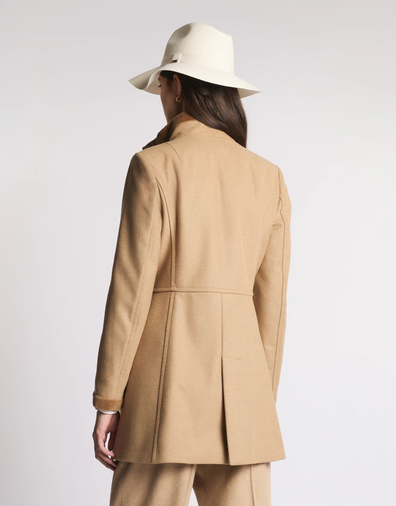 Fay Fay Virginia Coat in Panno di Lana Mélange — 6/8