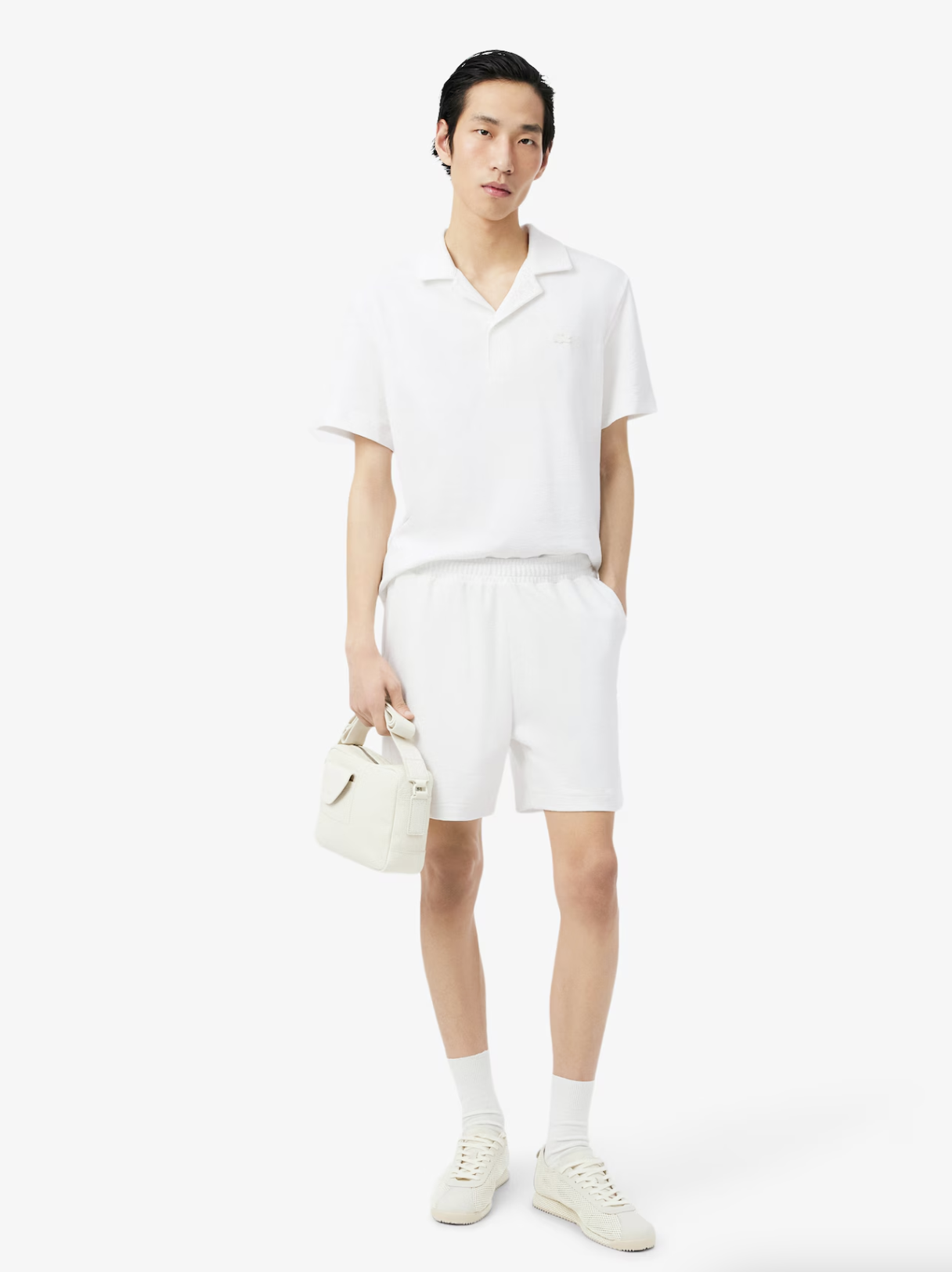 Lacoste Lacoste Shorts in jersey testurizzato — 2/5