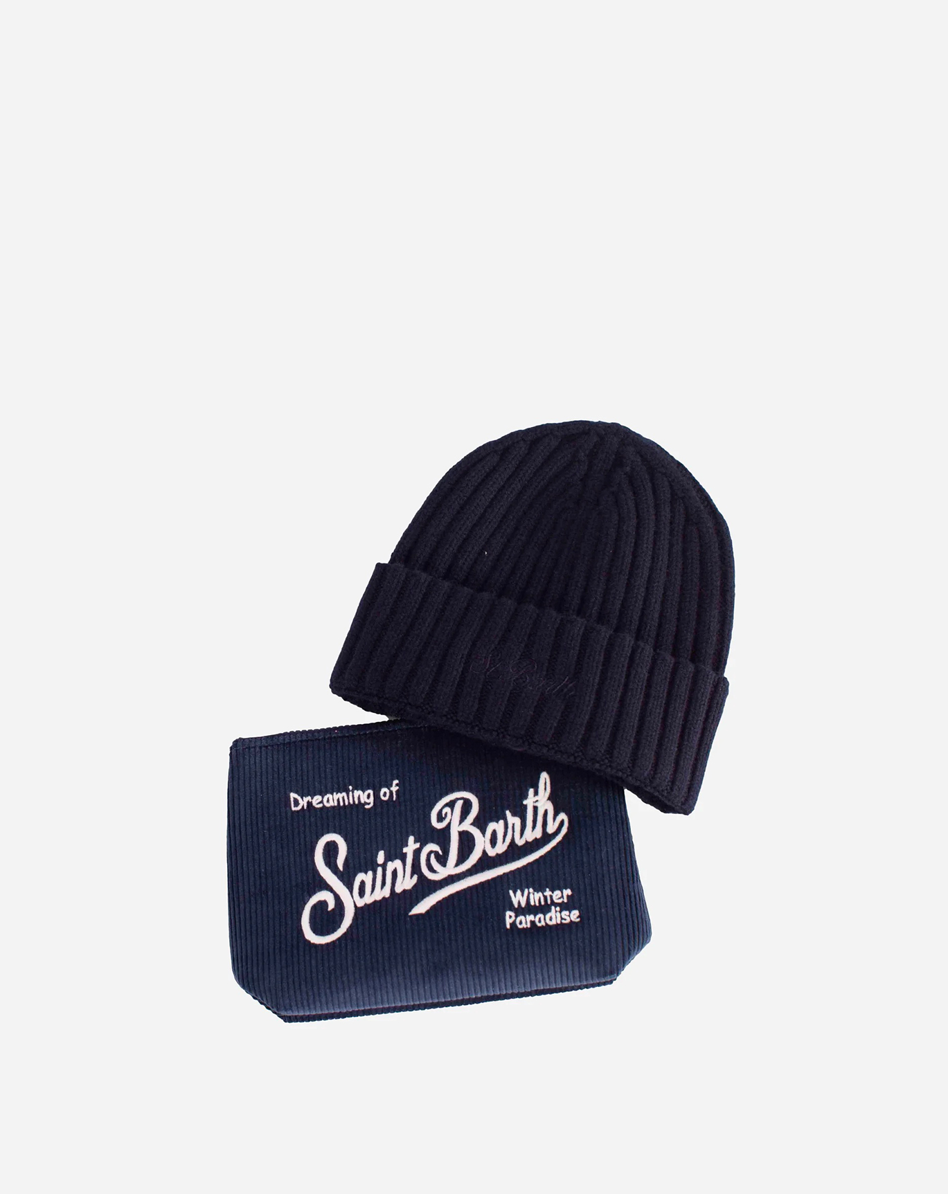 SAINT BARTH Saint Barth HAT AND POCHETTE SET — 2/2