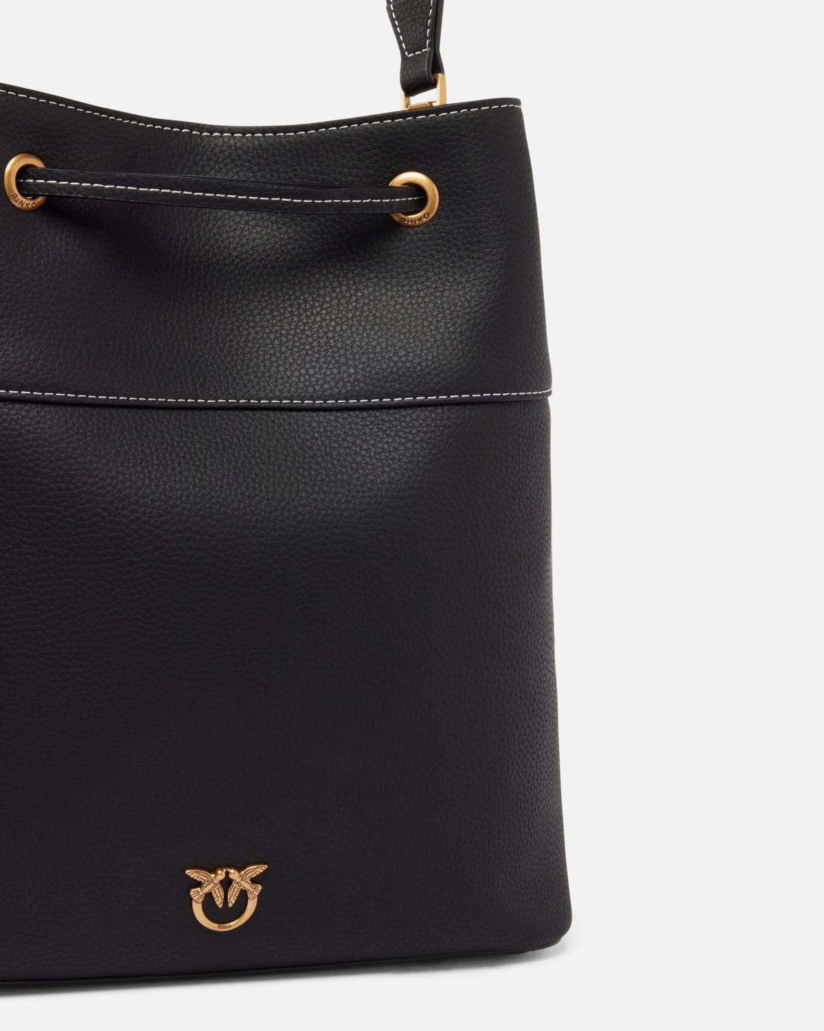 Pinko Pinko Secchiello a spalla medio in pelle — 2/4