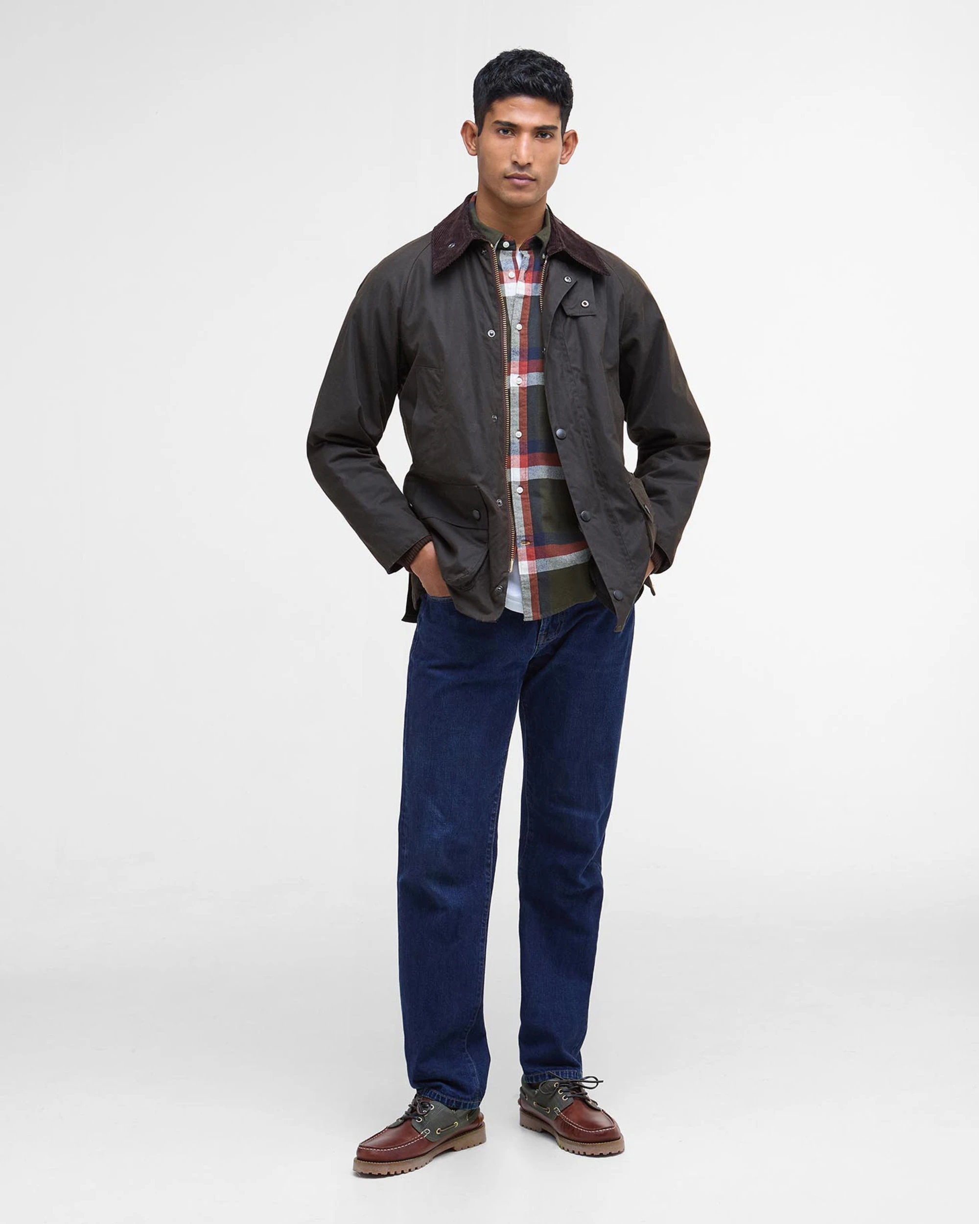 Barbour Barbour CLASSIC BEDALE WAX JACKET — 3/4