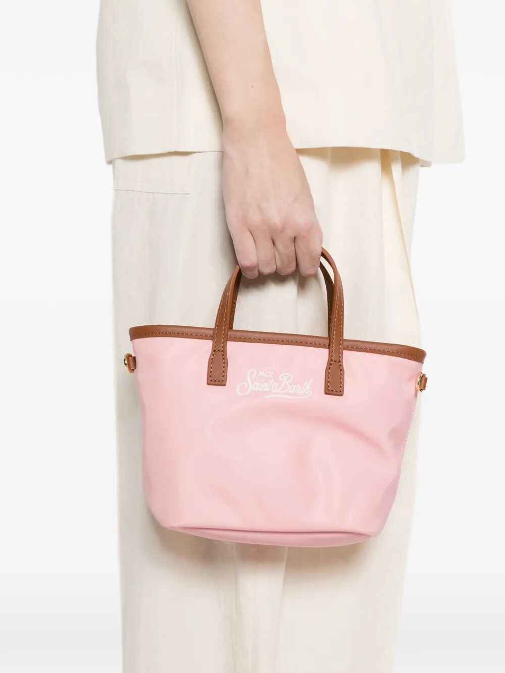 SAINT BARTH Saint Barth CITY BAG MINI NYLON — 4/4