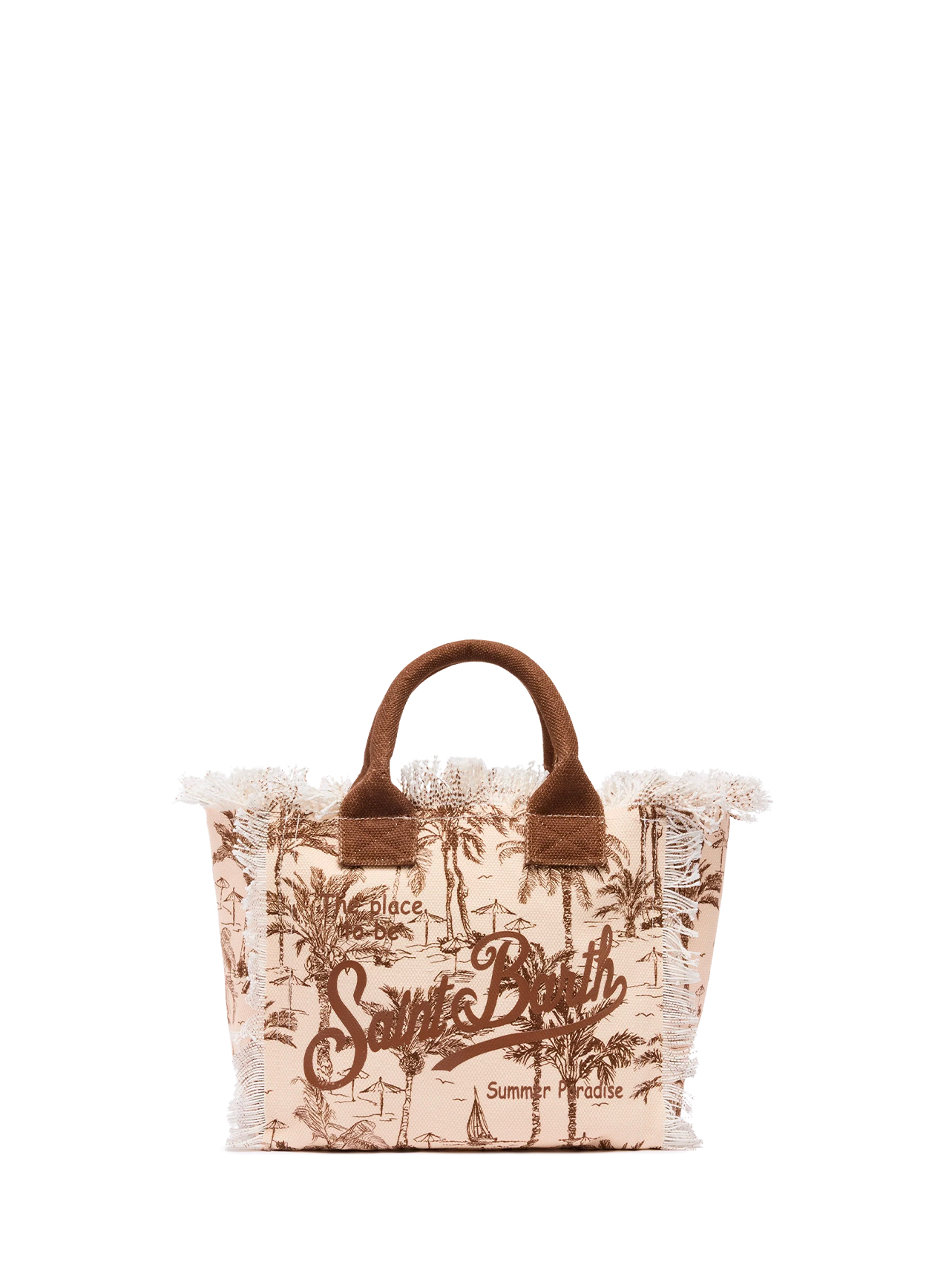 Saint Barth Colette canvas con stampa toile de jouy