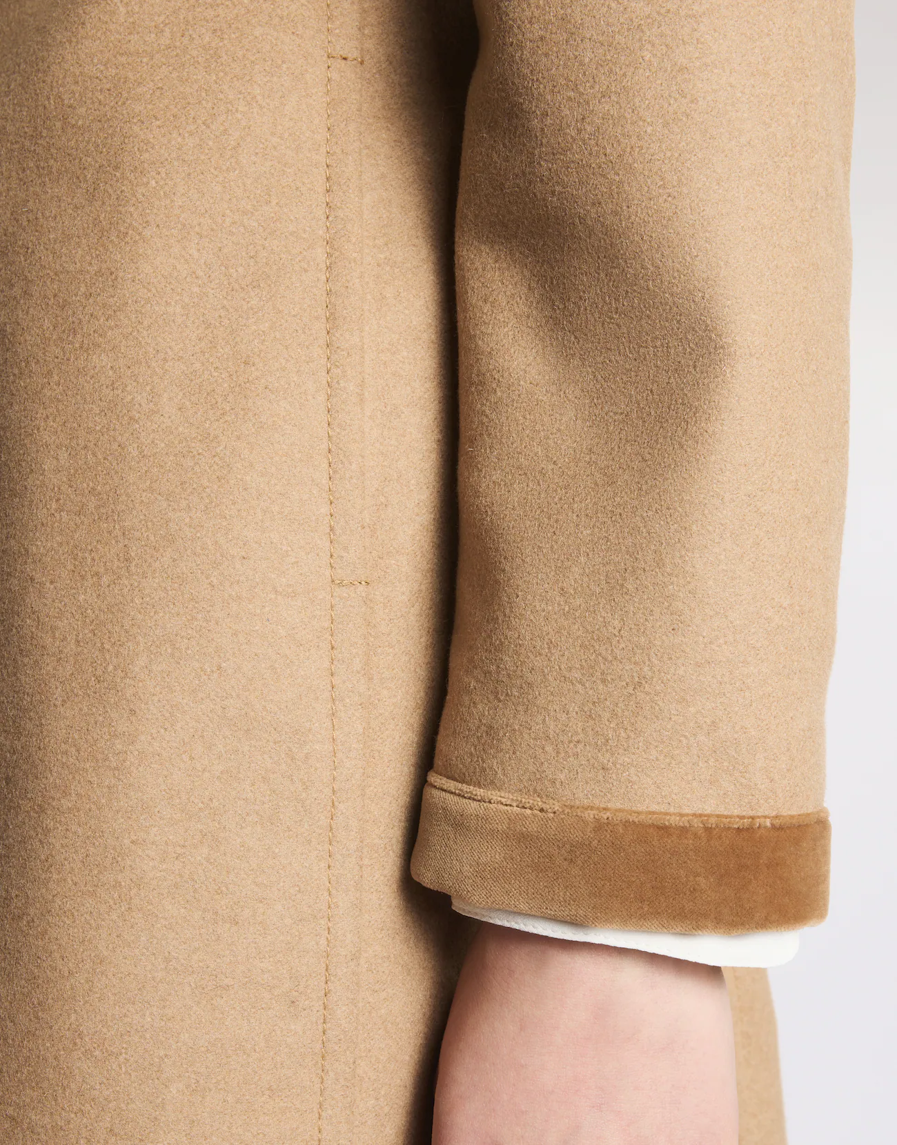 Fay Fay Virginia Coat in Panno di Lana Mélange — 5/8