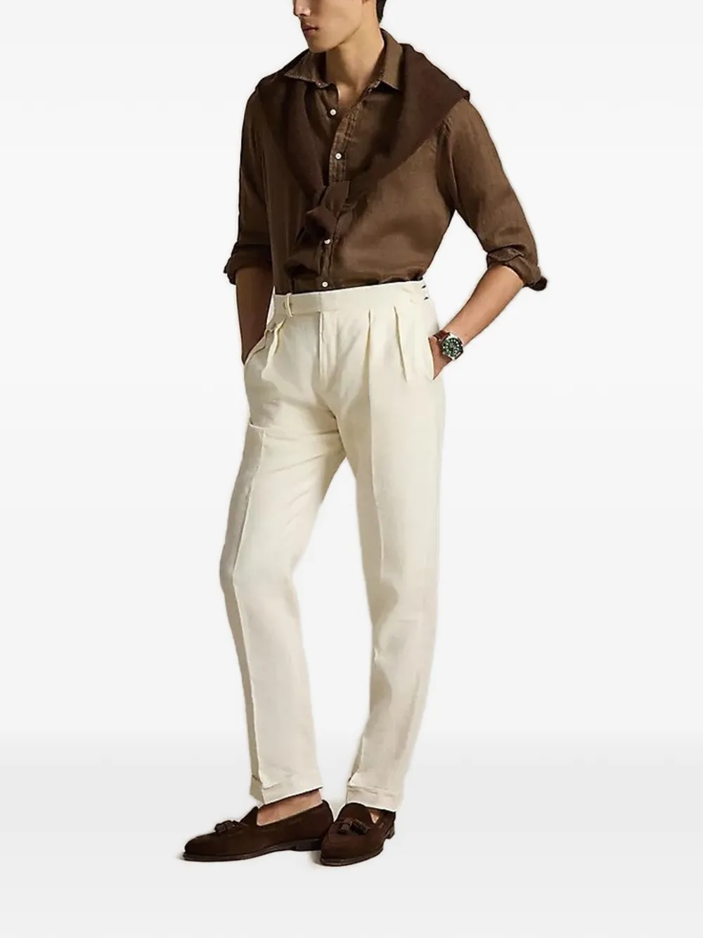 RALPH LAUREN Ralph Lauren cubdppcs long sleeve sport shirt — 4/5
