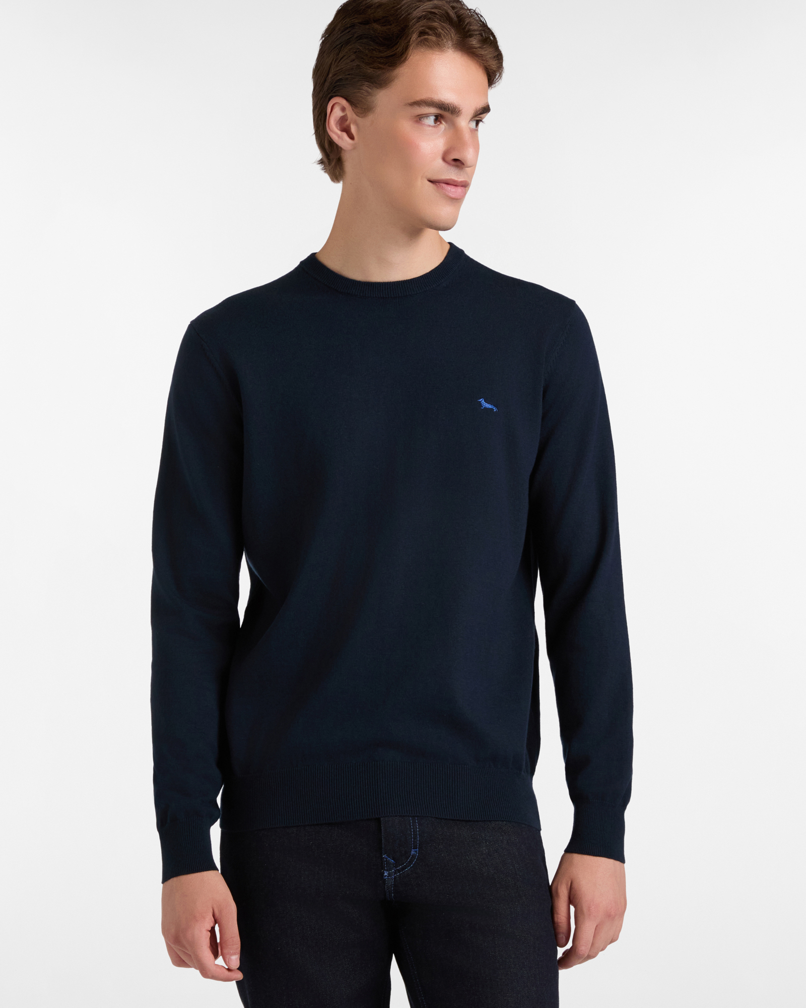 HARMONT& BLAINE Harmont& Blaine Pullover In Lana E Cotone — 4/4