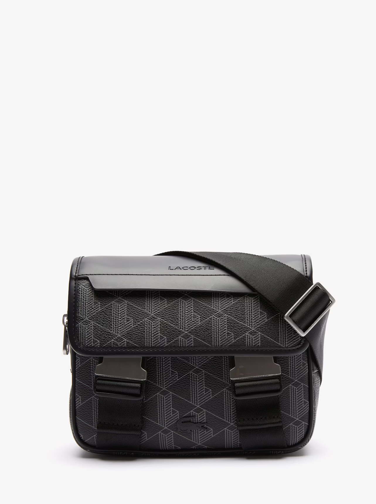 Lacoste Borsa a tracolla con patta e clip The Blend