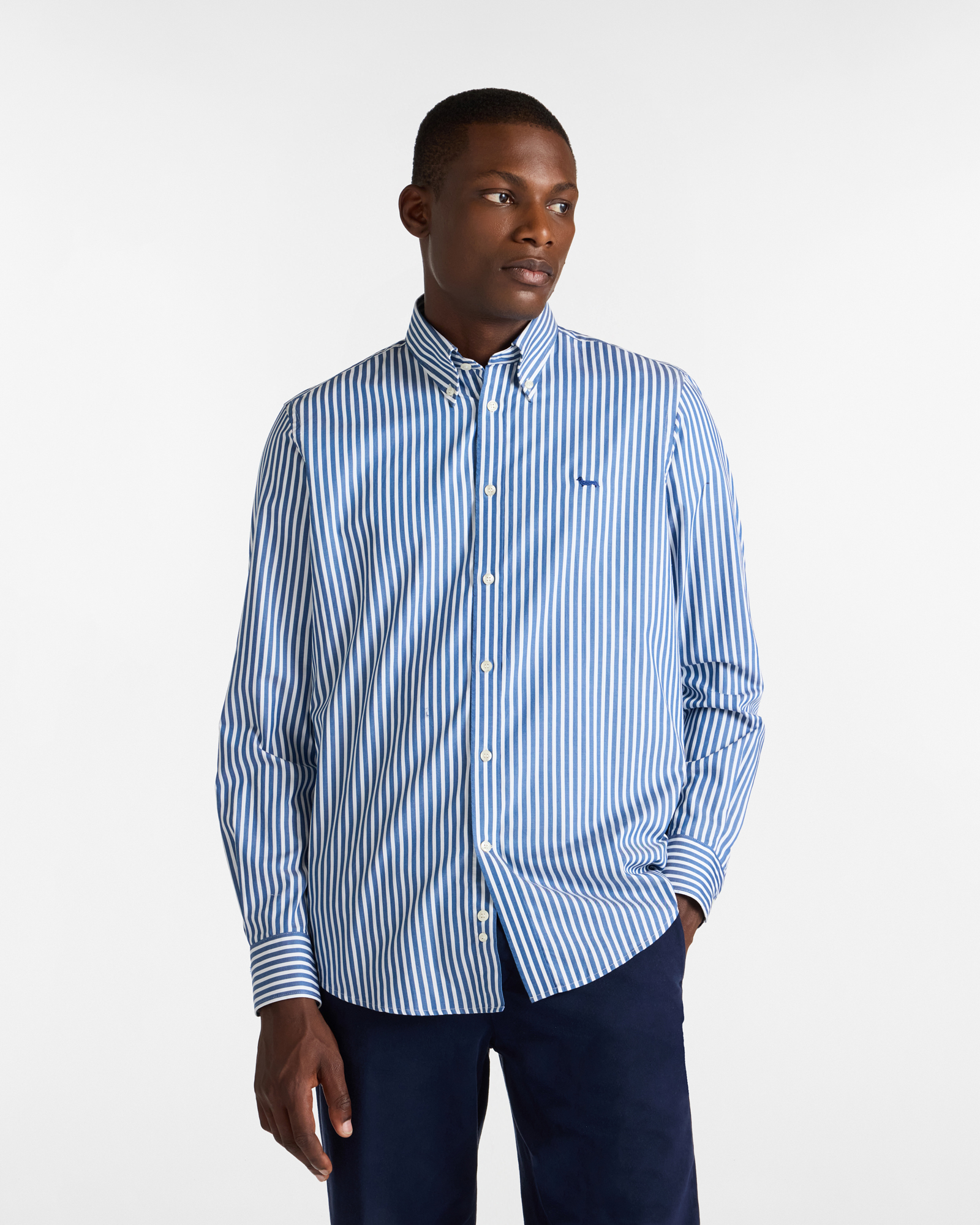 HARMONT& BLAINE Harmont& Blaine Camicia A Righe Con Bassotto — 3/6