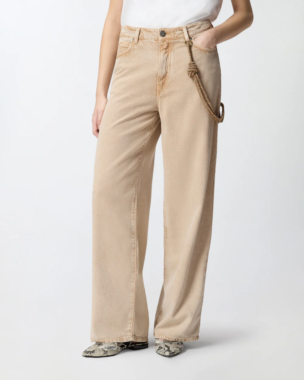 Pinko Pinko Jeans con corda gioiello — 3/4