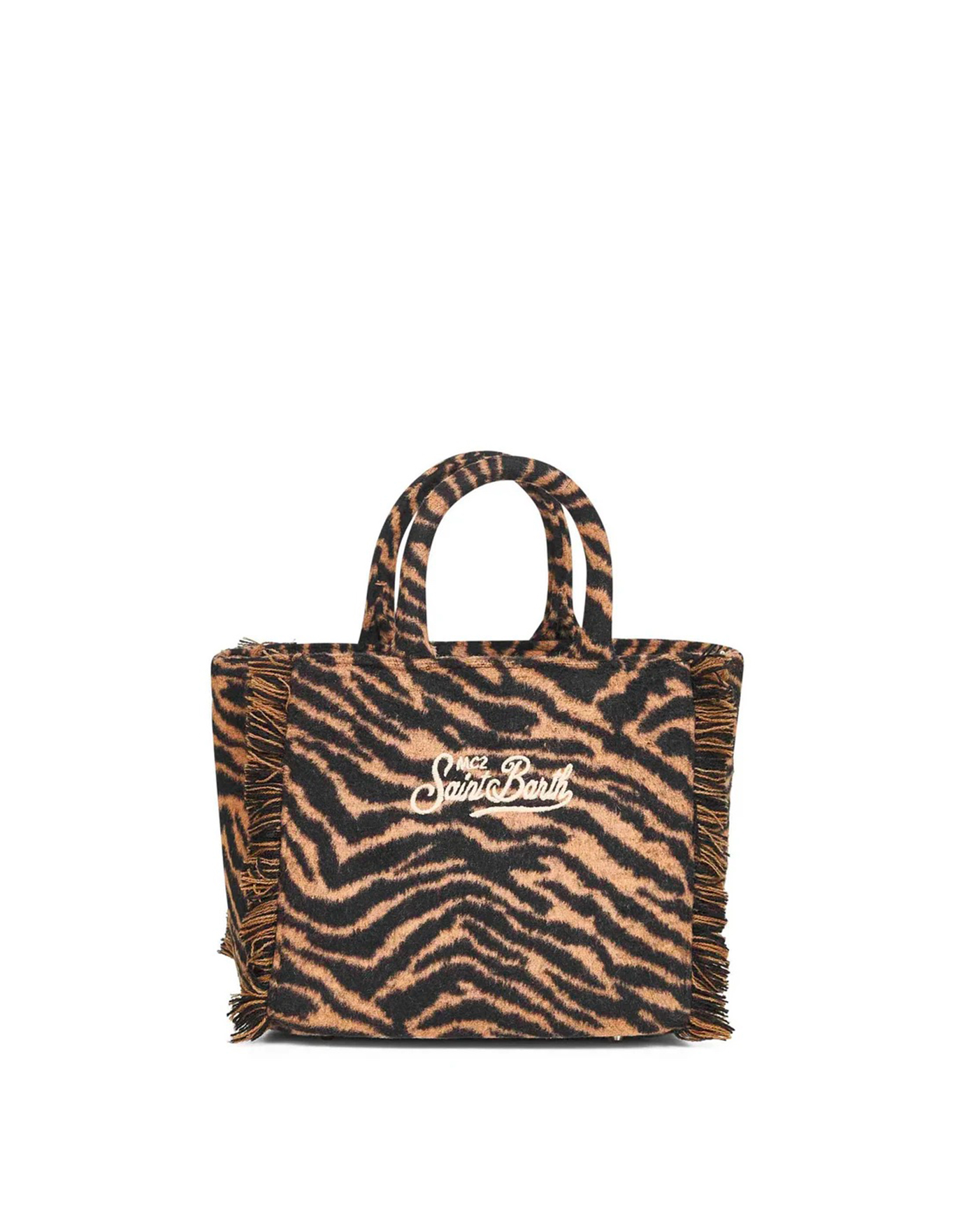SAINT BARTH Saint Barth VANITY MINI FELT ZEBRA — 2/2