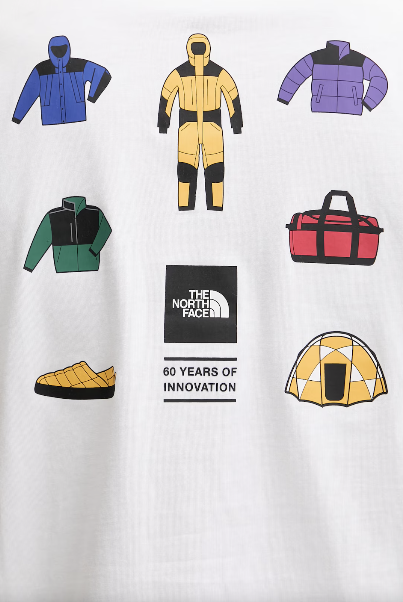 NORTH FACE North Face TNF WHITE The North Face t-shirt — 3/3