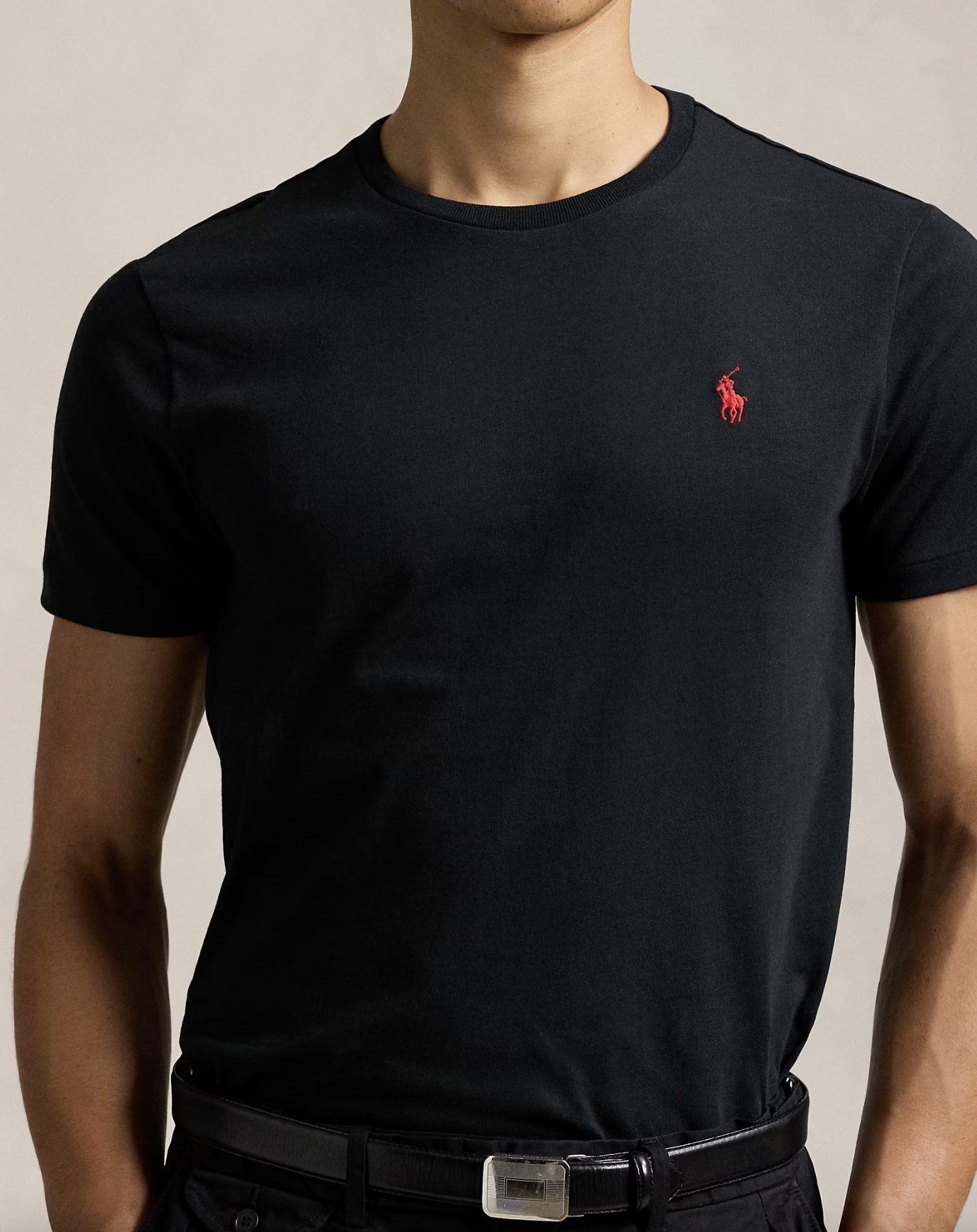 RALPH LAUREN Polo Ralph Lauren Maglietta in jersey Custom Slim-Fit — 5/8