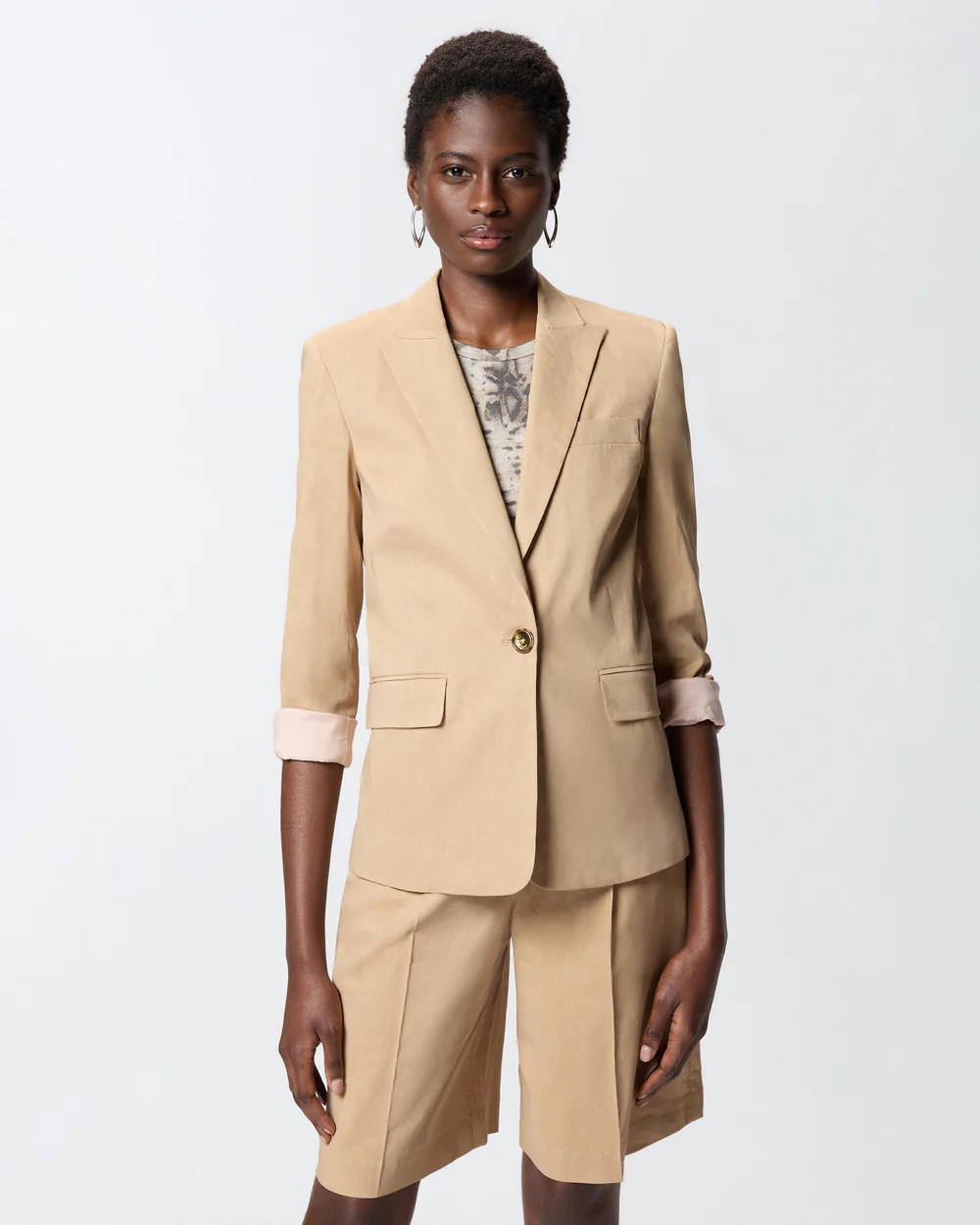 Pinko Pinko FREDA GIACCA in misto LINO STRETCH — 2/4