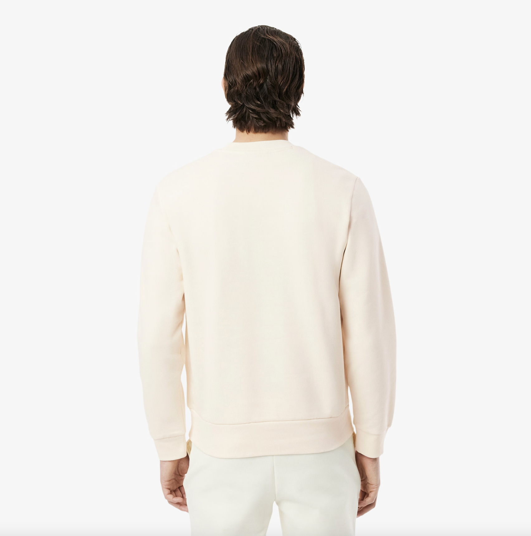 Lacoste Felpa girocollo in pile