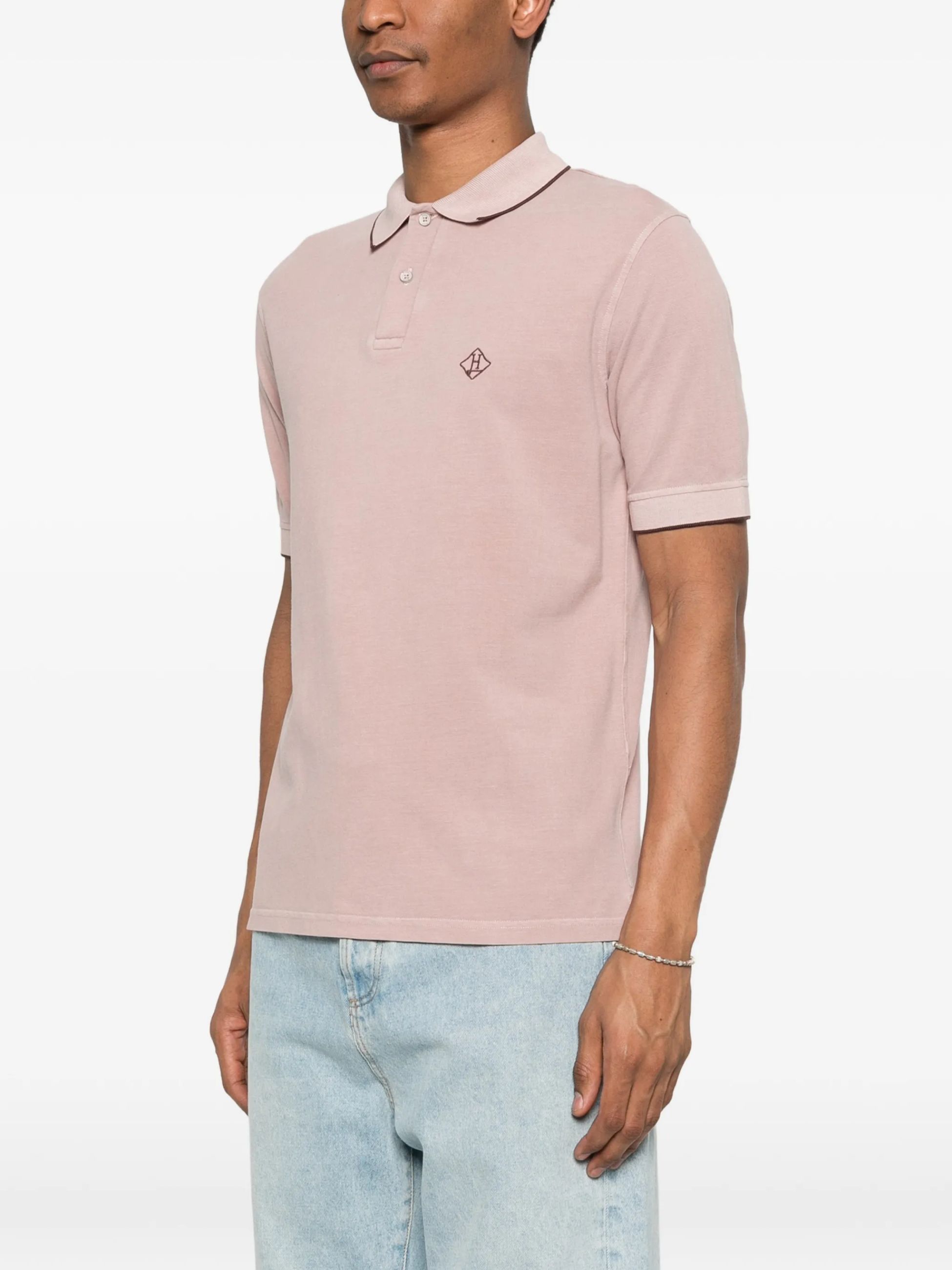 Herno Herno POLO IN PIQUET PIGMENT DYE — 2/4