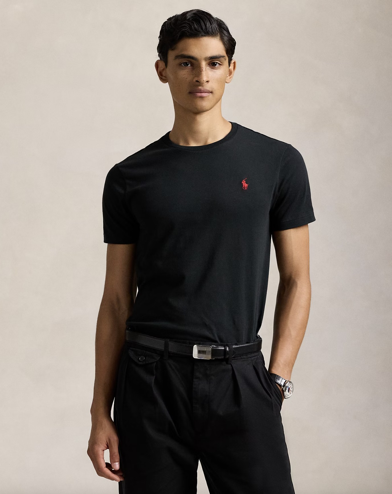RALPH LAUREN Polo Ralph Lauren Maglietta in jersey Custom Slim-Fit — 8/8