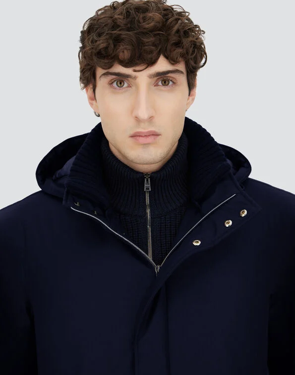 Herno Herno GIACCONE IN NEW BUSINESS E NYLON ULTRALIGHT — 3/4