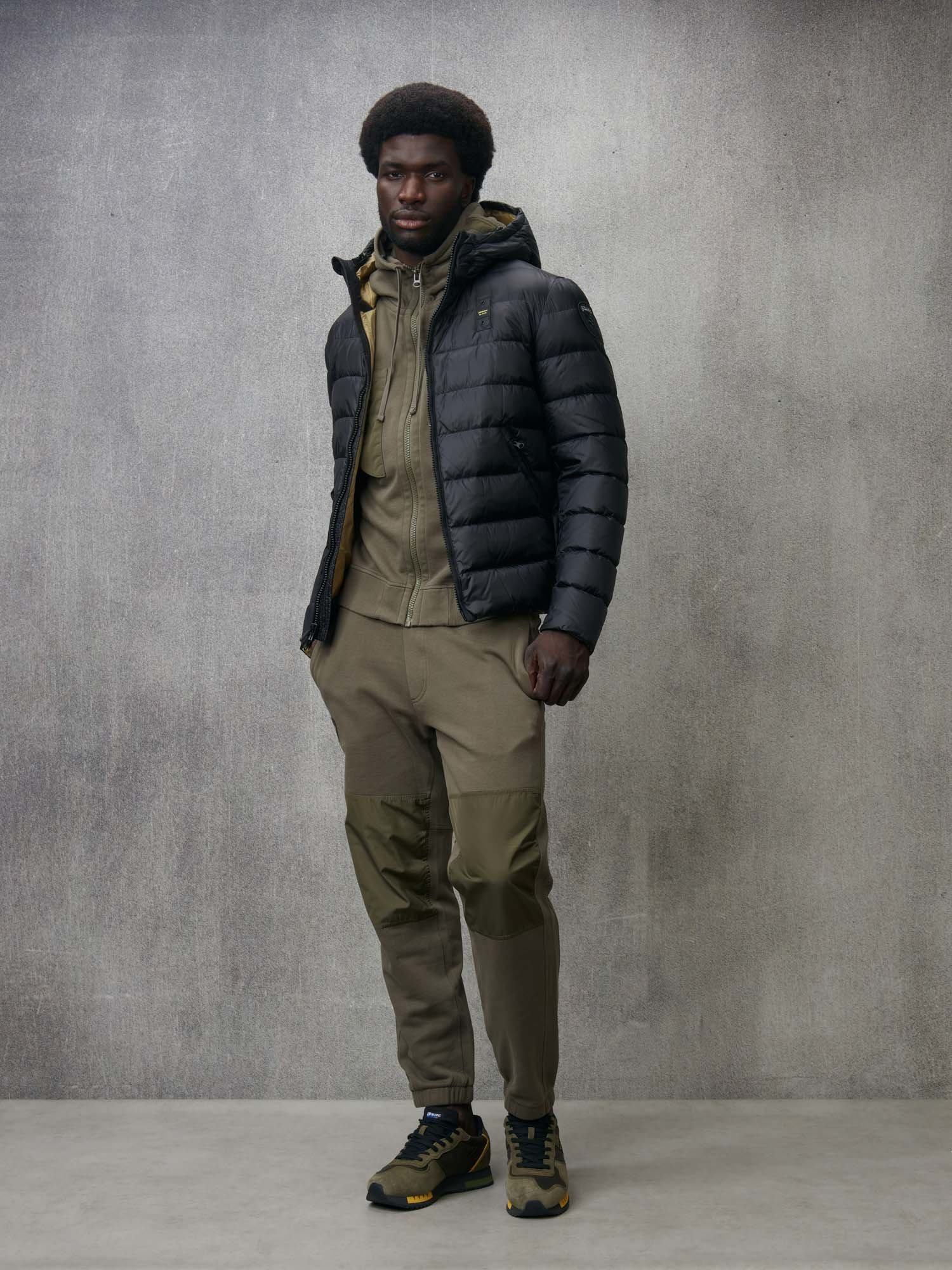 BLAUER Blauer PIUMINO CON CAPPUCCIO ACTON — 2/4